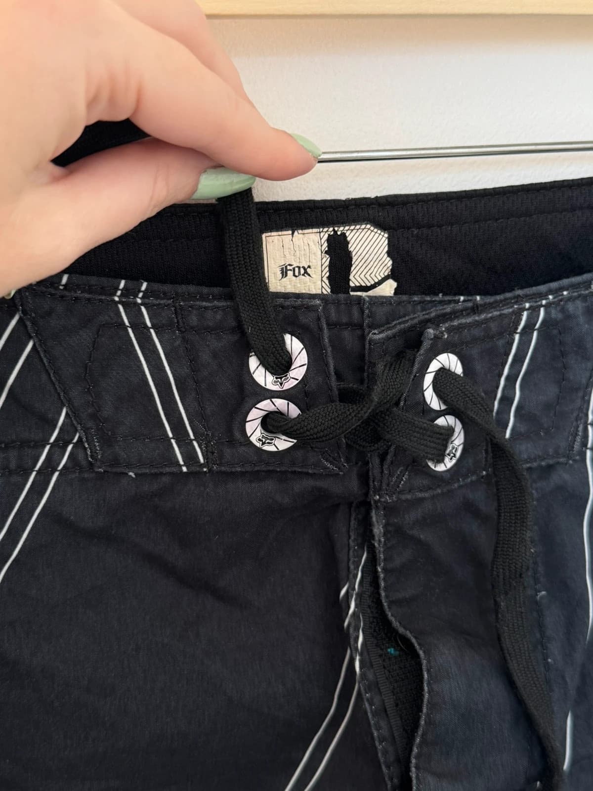 Short de bain boardshort Fox noir bleu taille 28/XS - PP2603184 - Photo 5/11