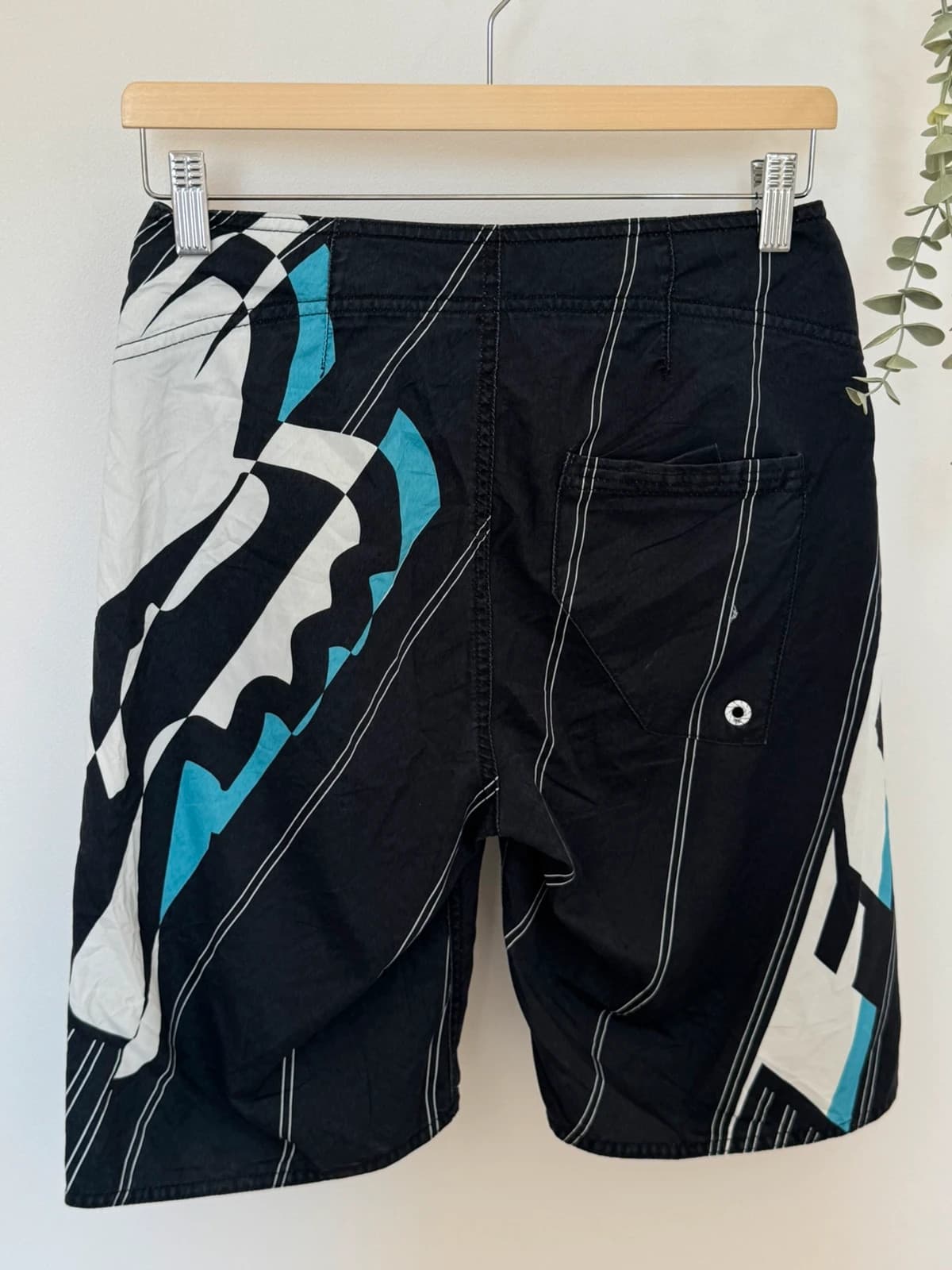 Short de bain boardshort Fox noir bleu taille 28/XS - PP2603184 - Photo 6/11