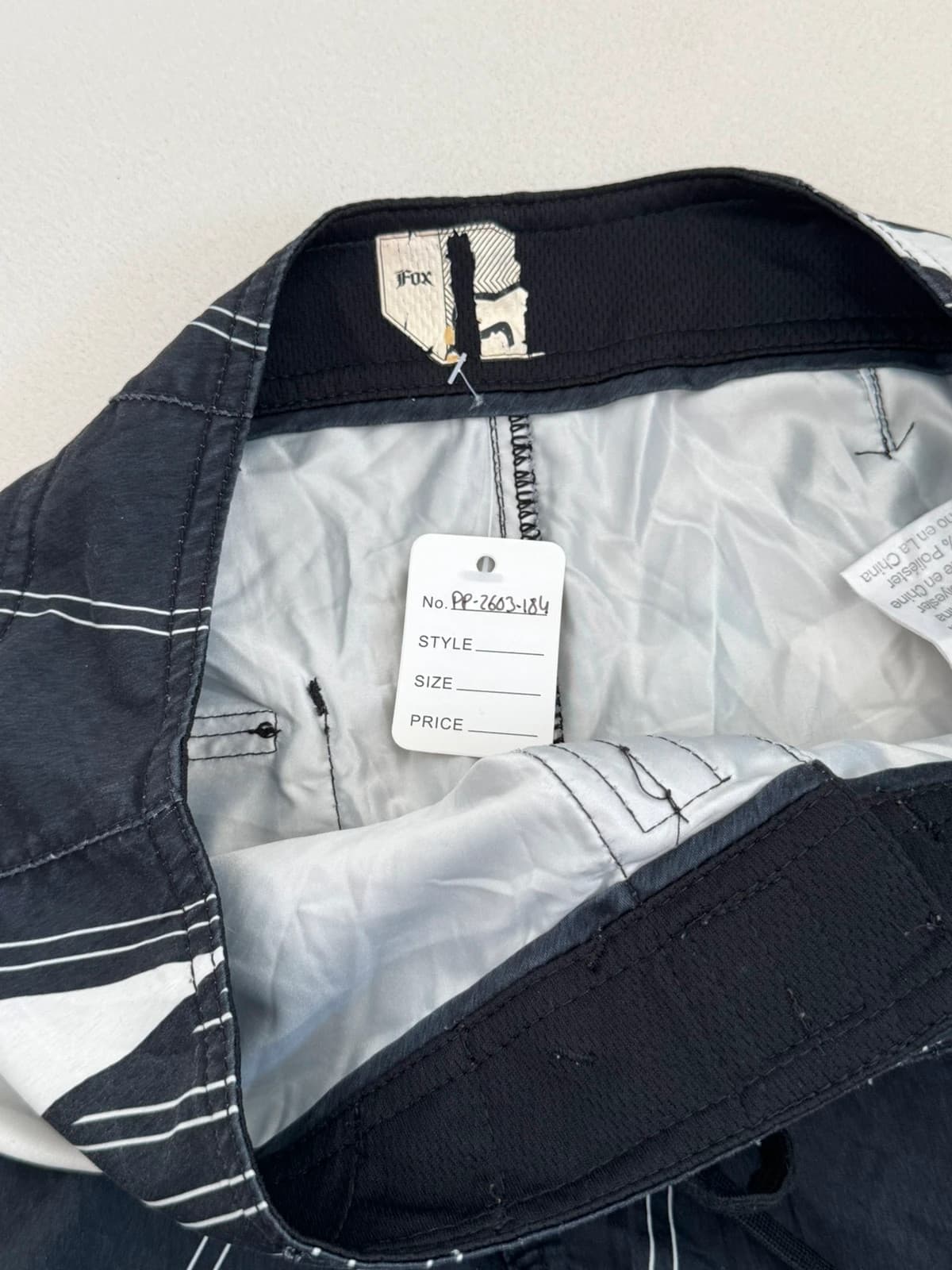 Short de bain boardshort Fox noir bleu taille 28/XS - PP2603184 - Photo 7/11