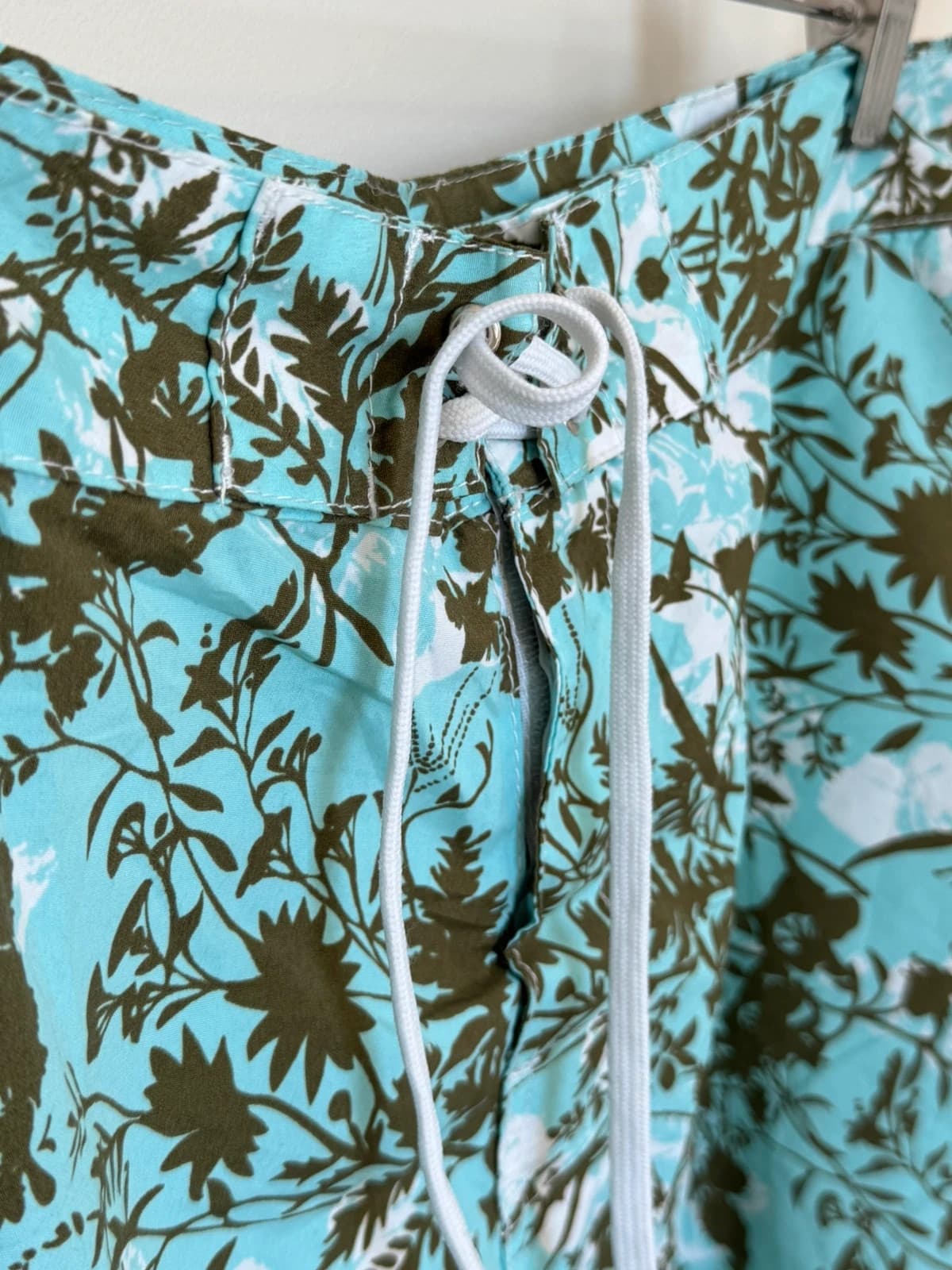 Short de bain boardshort Resin turquoise floral taille L - PP2603187 - Photo 4/9