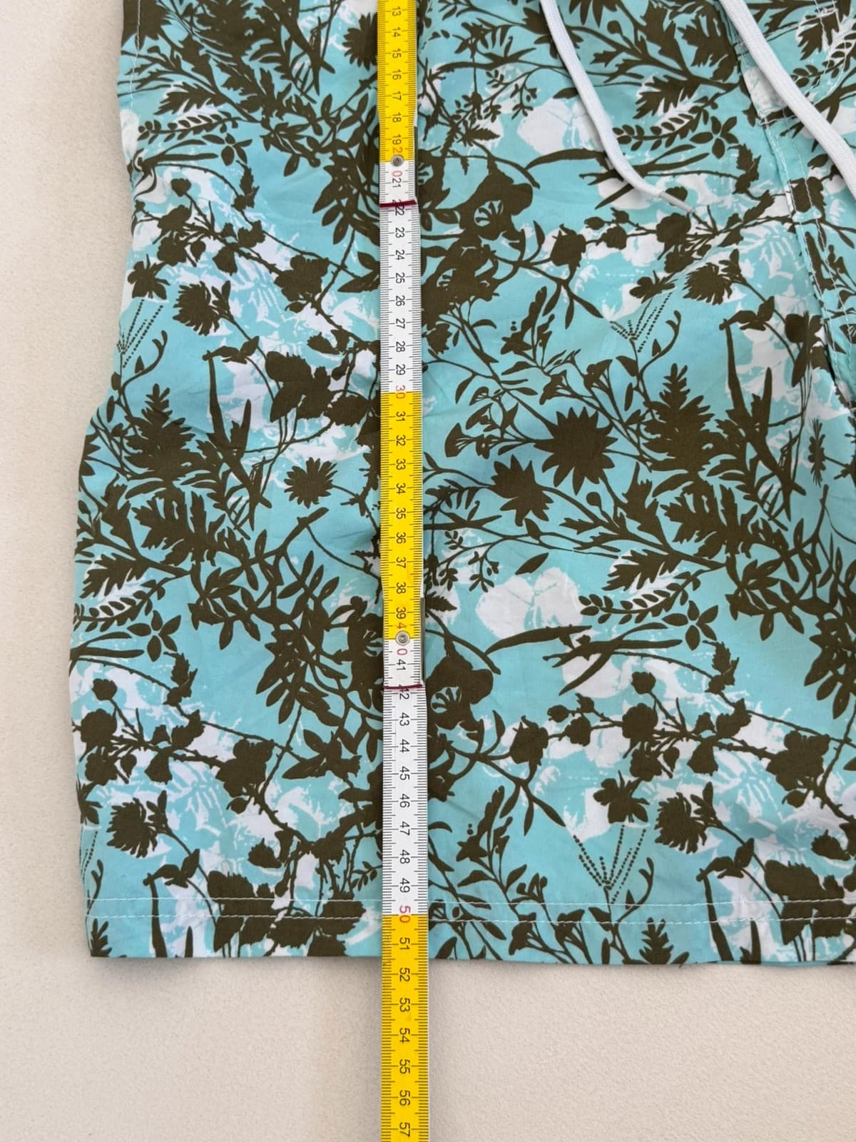 Short de bain boardshort Resin turquoise floral taille L - PP2603187 - Photo 9/9