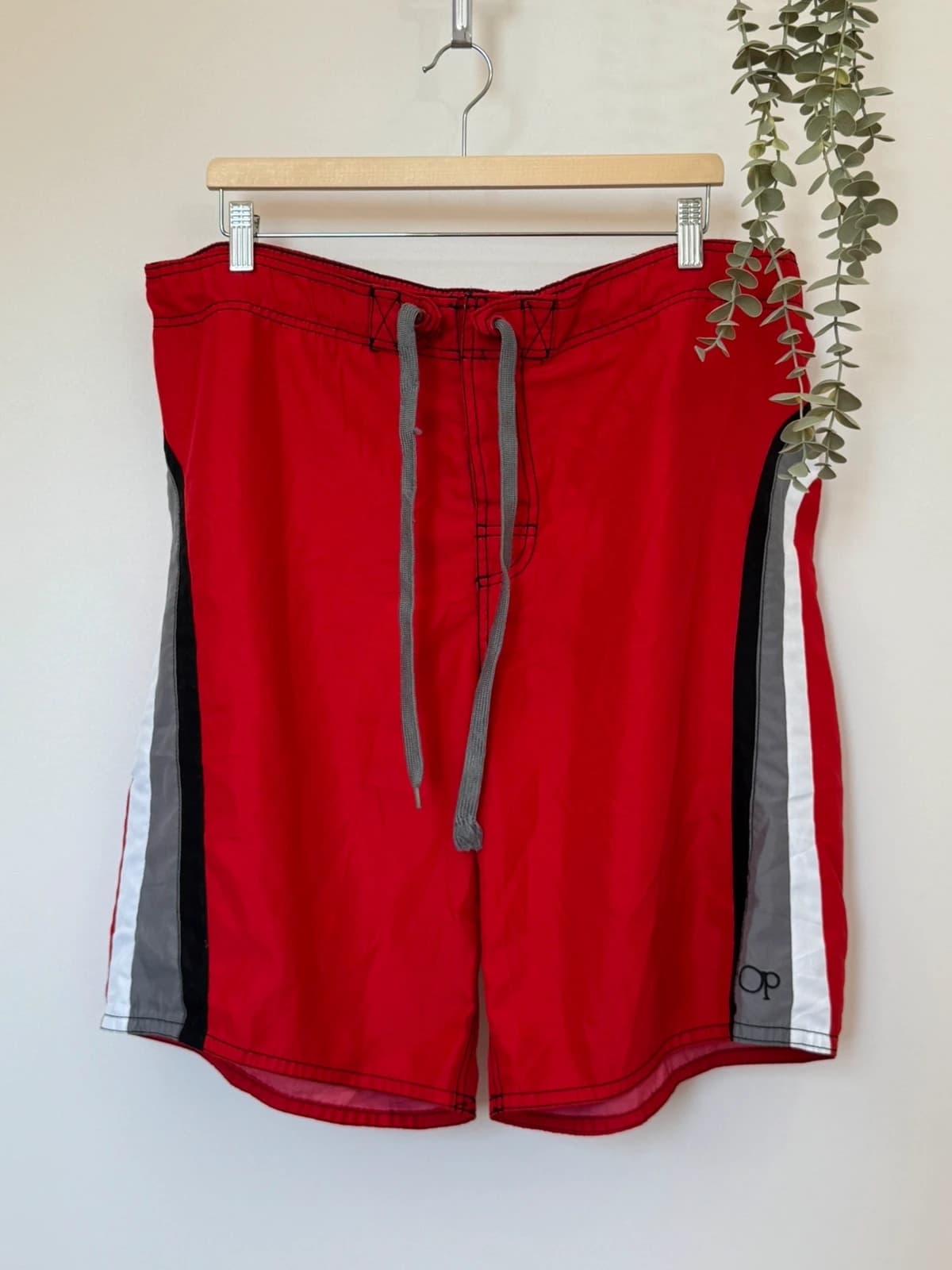 Short de bain boardshort OP rouge taille L/XL - PP2603196 - Photo 2/9