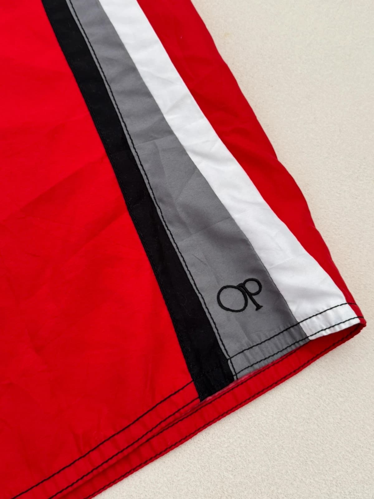 Short de bain boardshort OP rouge taille L/XL - PP2603196 - Photo 4/9