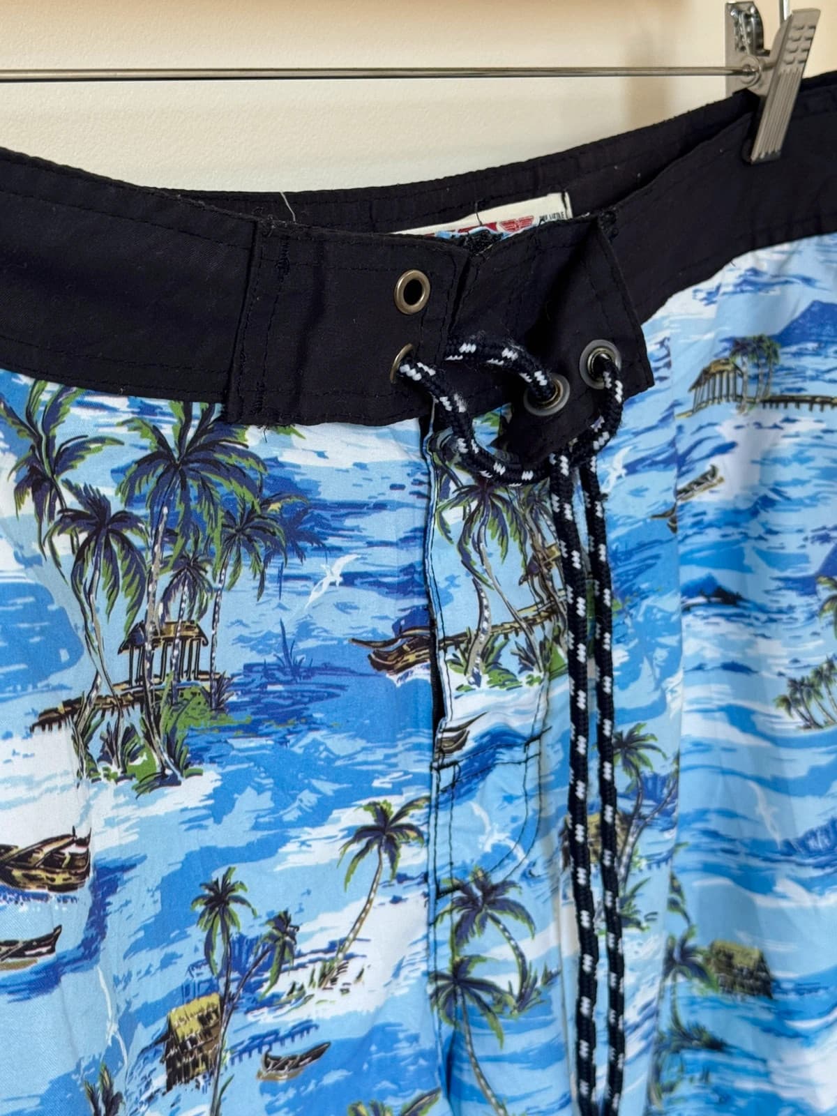 Short de bain Rivers bleu motifs tropicaux taille 34/L - PP2603205 - Photo 4/10