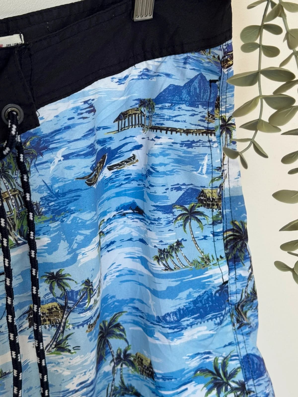 Short de bain Rivers bleu motifs tropicaux taille 34/L - PP2603205 - Photo 5/10