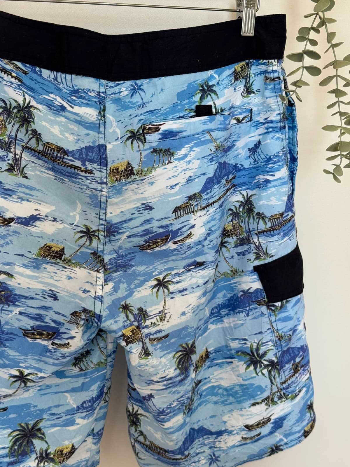 Short de bain Rivers bleu motifs tropicaux taille 34/L - PP2603205 - Photo 6/10