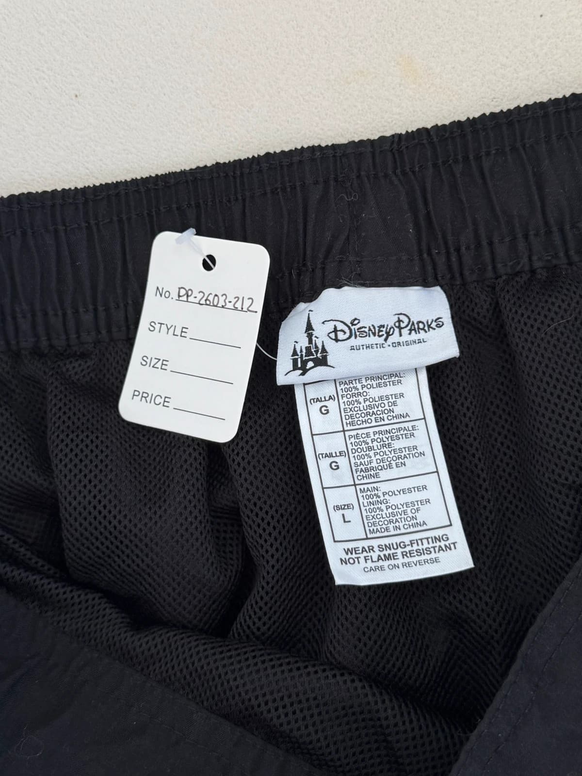 Short de bain Disney Parks noir taille L - PP2603212 - Photo 5/8
