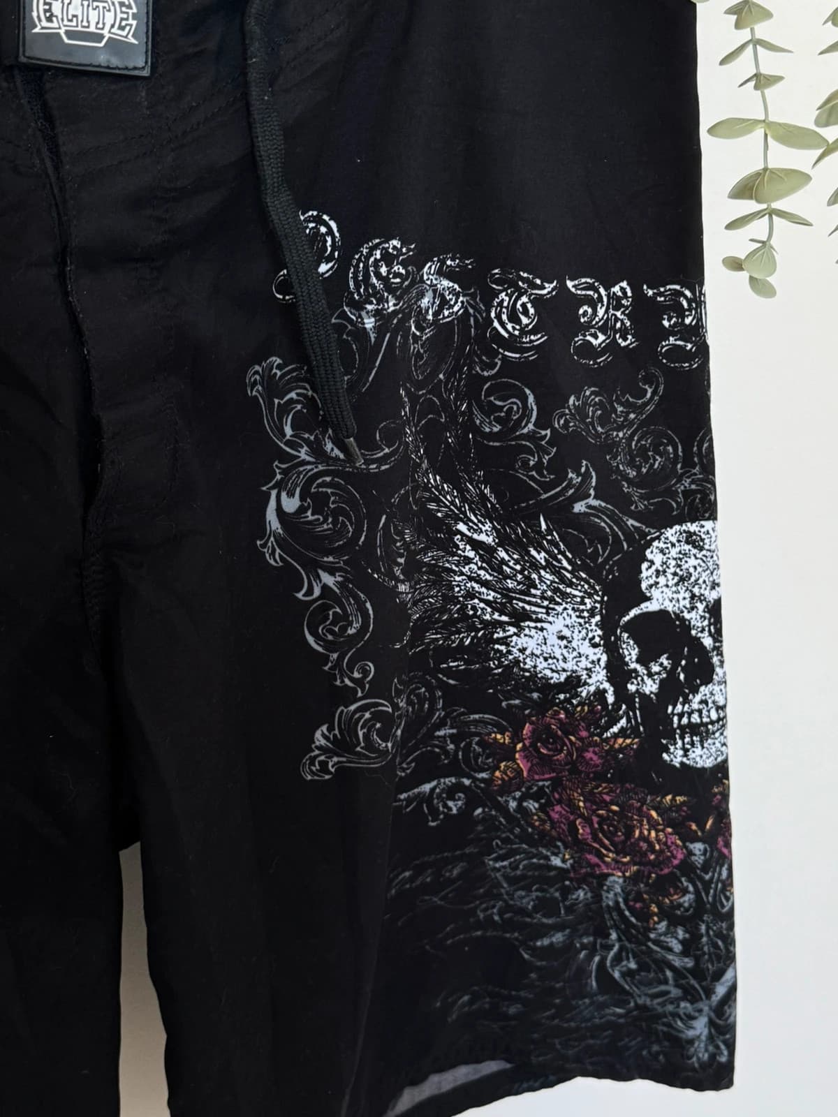 Short de bain MMA Elite noir imprimé skull taille XL/W40 - PP2603233 - Photo 4/10