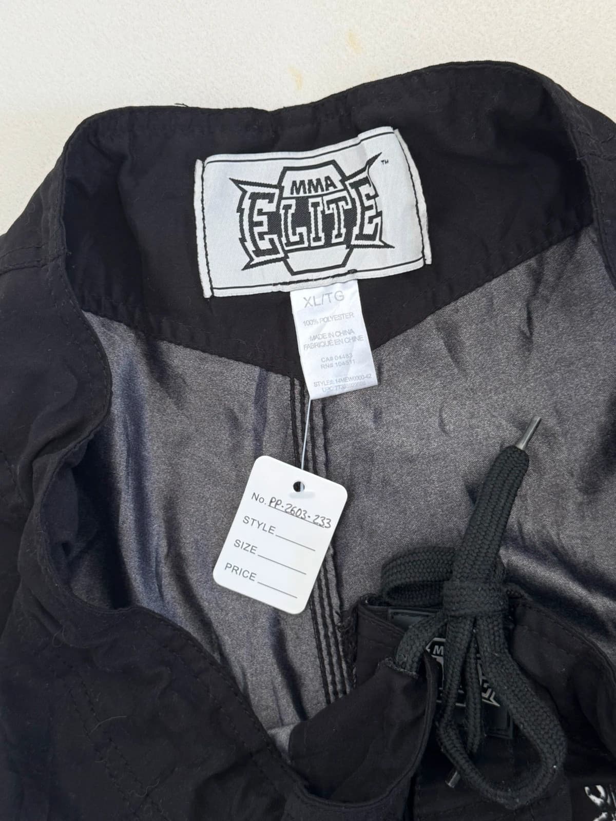 Short de bain MMA Elite noir imprimé skull taille XL/W40 - PP2603233 - Photo 8/10