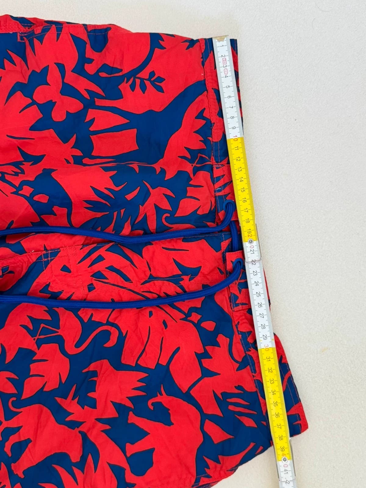 Short de bain Polo Ralph Lauren motifs jungle rouge bleu taille M - PP2603237 - Photo 10/11