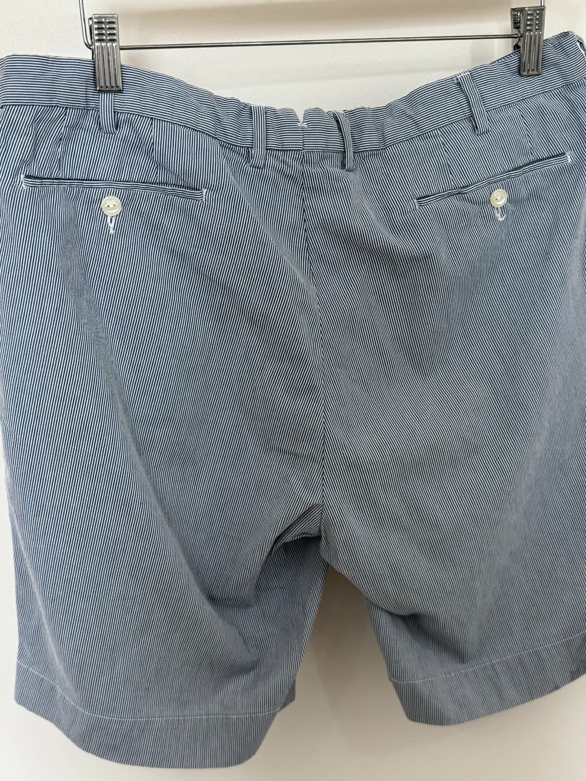 Short chino rayé Polo Ralph Lauren bleu ciel taille W36 - PP2603158 - Photo 4/8