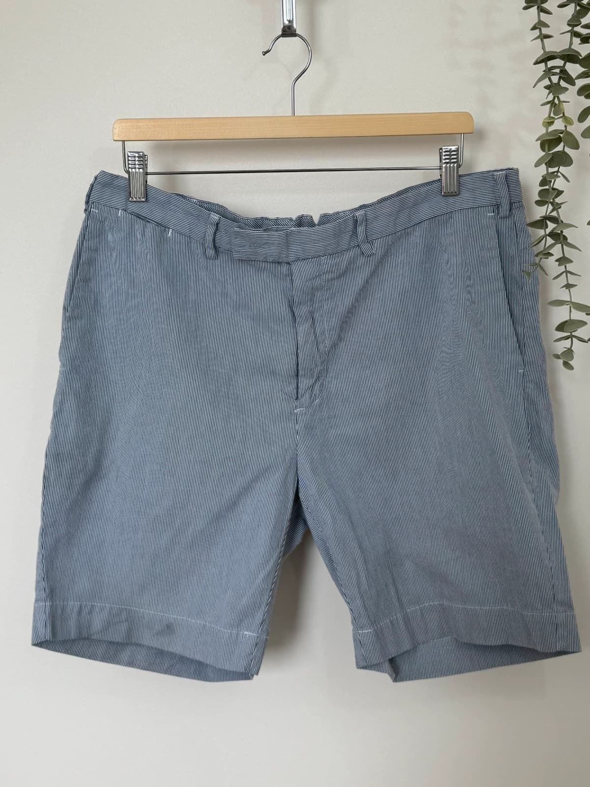 Short chino rayé Polo Ralph Lauren bleu ciel taille W36 - PP2603158 - Photo 2/8