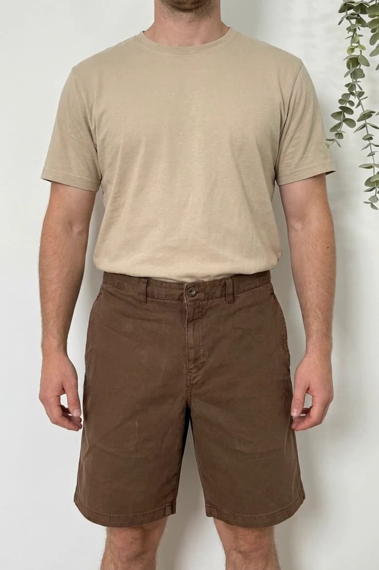Short chino Eddie Bauer marron taille W35 - PP2603157 - Photo 1/8