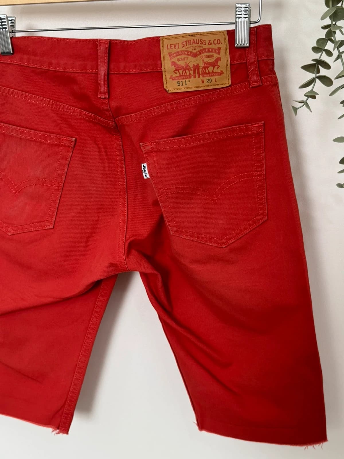 Short Levi's 511 rouge taille W29 - PP2603158 - Photo 8/10