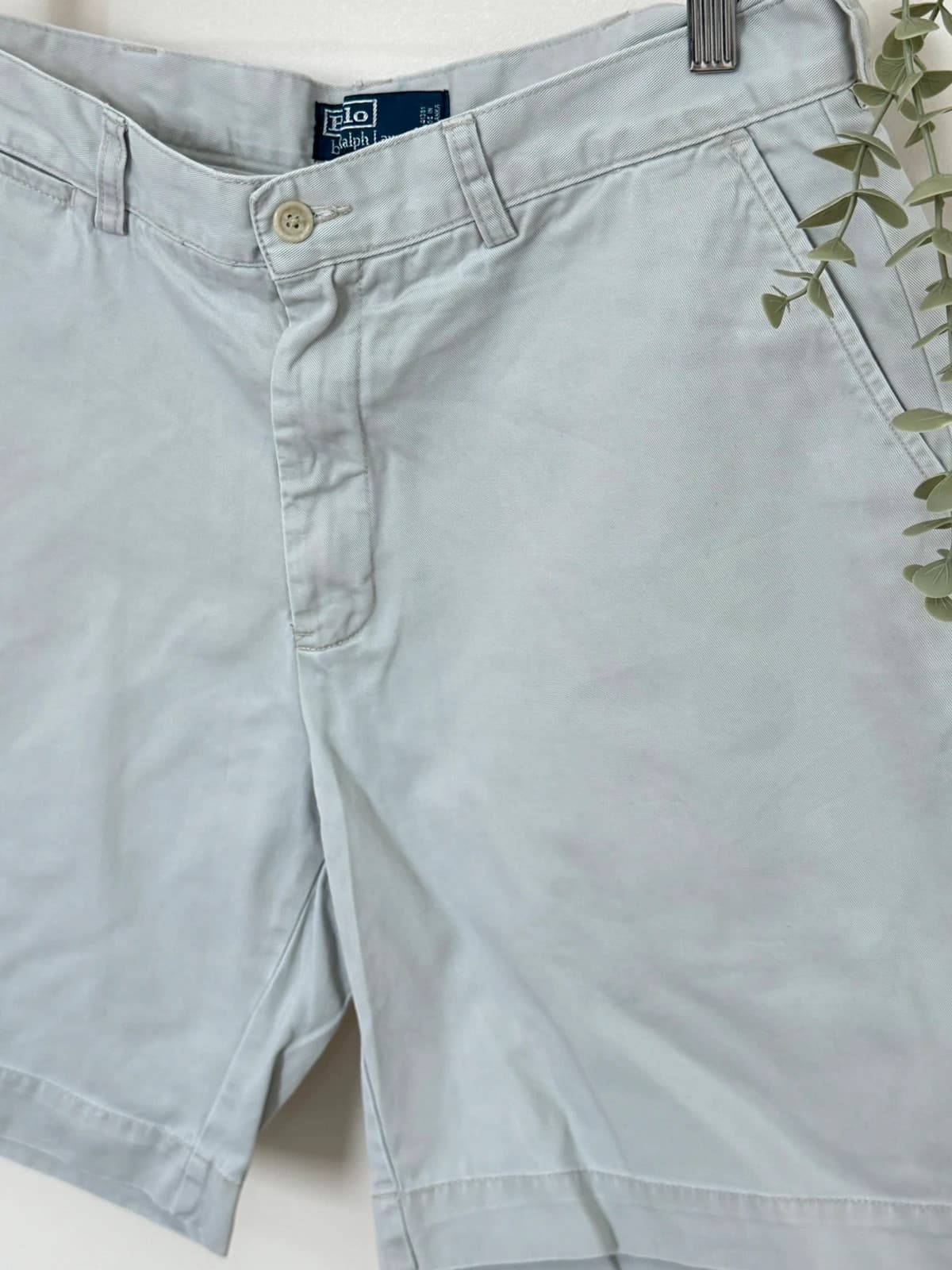 Short chino Prospect Polo Ralph Lauren gris clair taille W34/L - PP2603154 - Photo 3/9