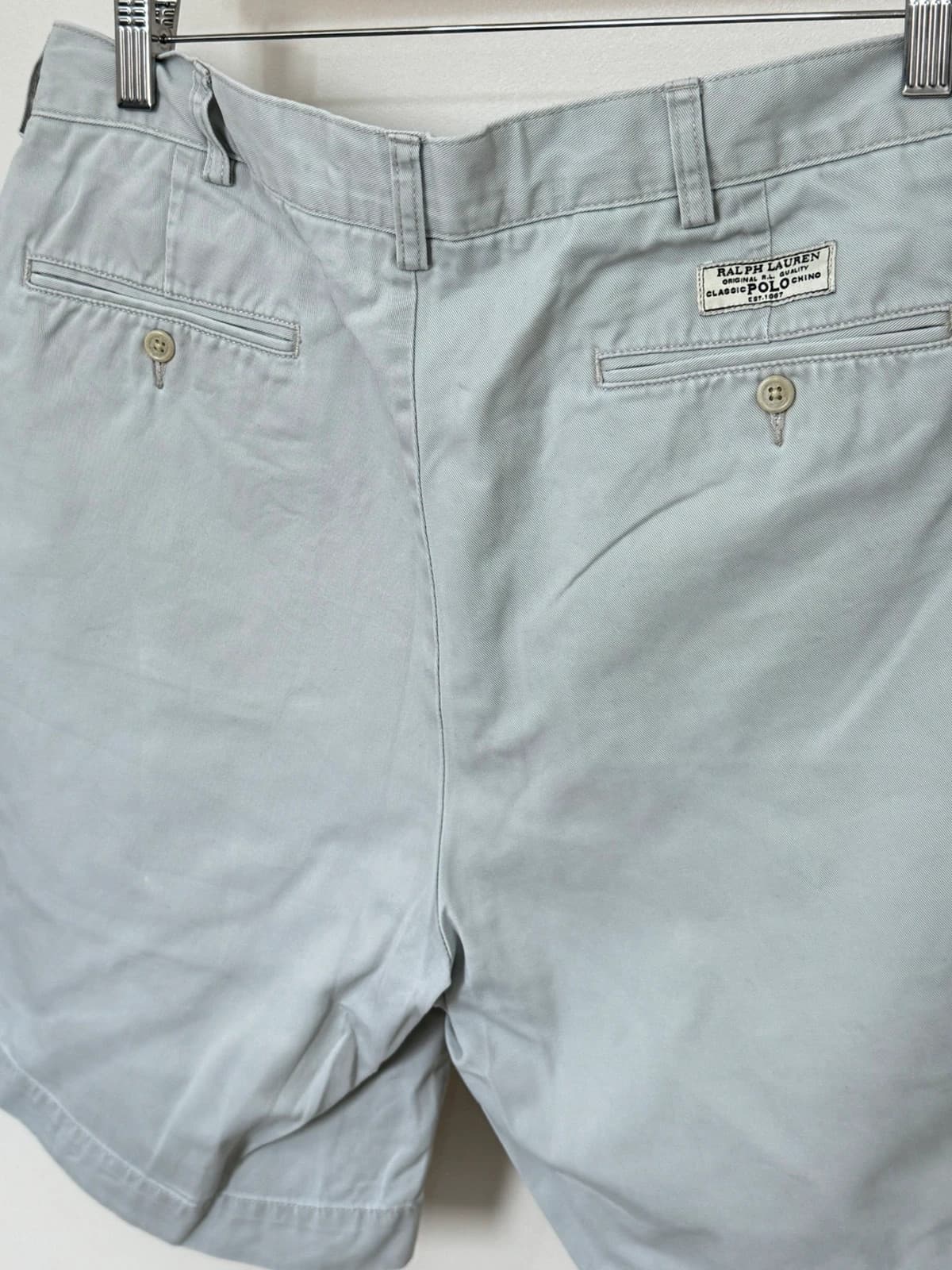 Short chino Prospect Polo Ralph Lauren gris clair taille W34/L - PP2603154 - Photo 5/9