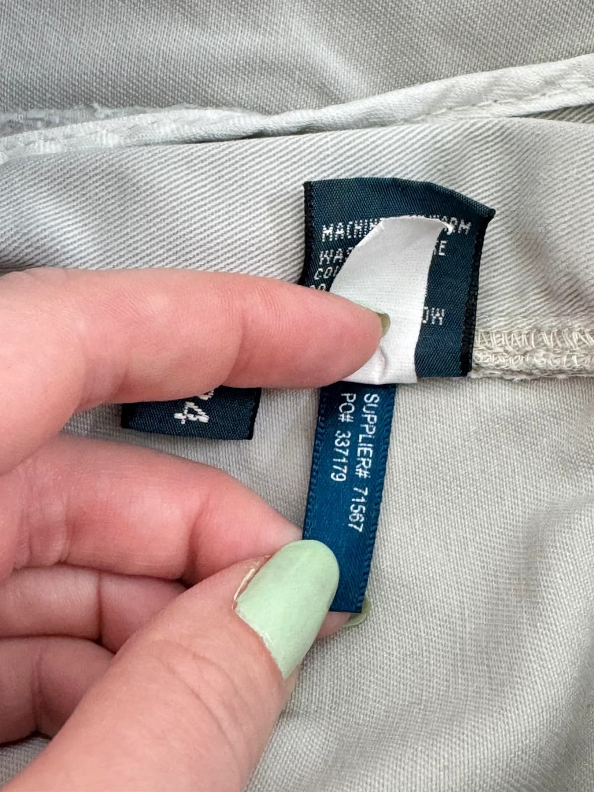 Short chino Prospect Polo Ralph Lauren gris clair taille W34/L - PP2603154 - Photo 8/9