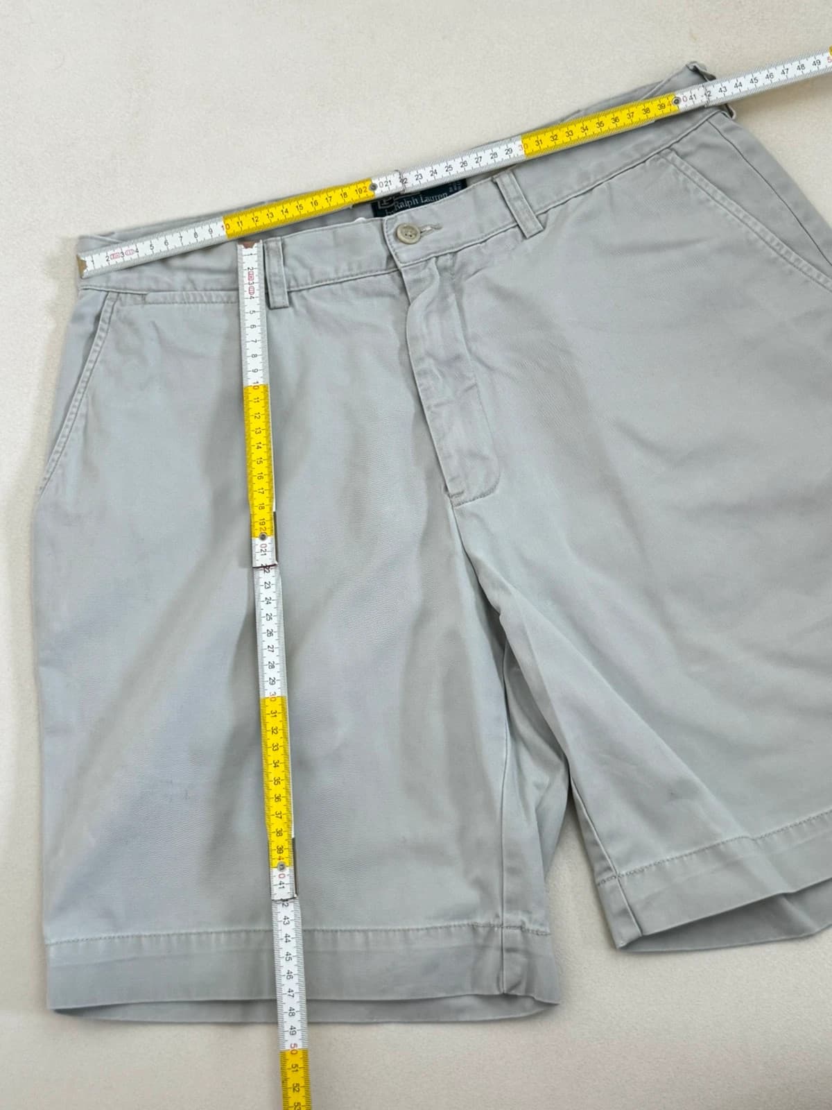 Short chino Prospect Polo Ralph Lauren gris clair taille W34/L - PP2603154 - Photo 9/9