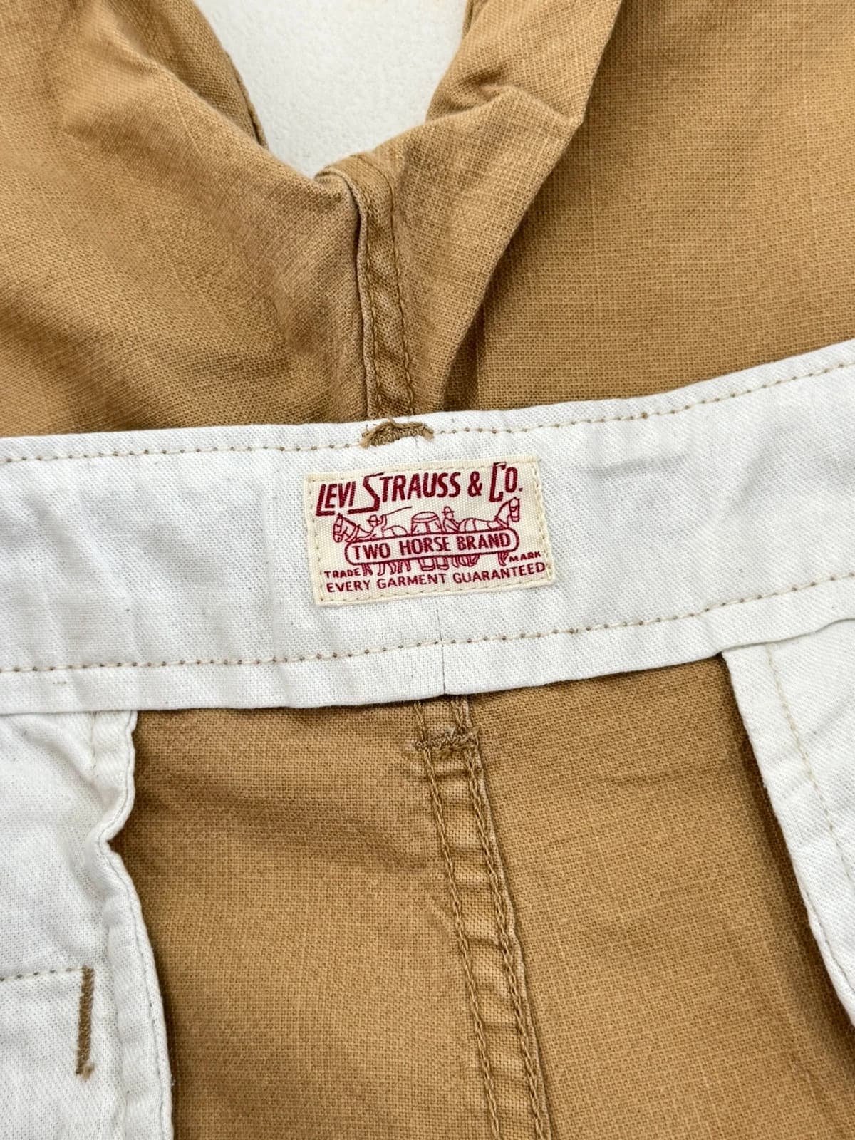Short chino Levi's beige camel taille W34/L - PP2603129 - Photo 5/9