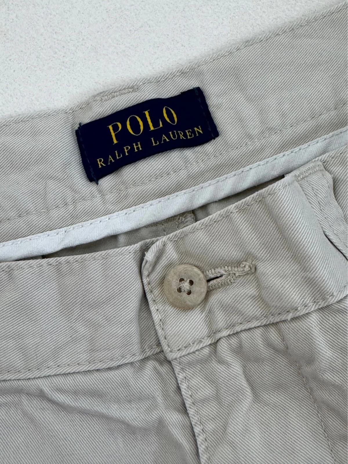Short chino Polo Ralph Lauren beige clair taille W34 - PP2603145 - Photo 6/9