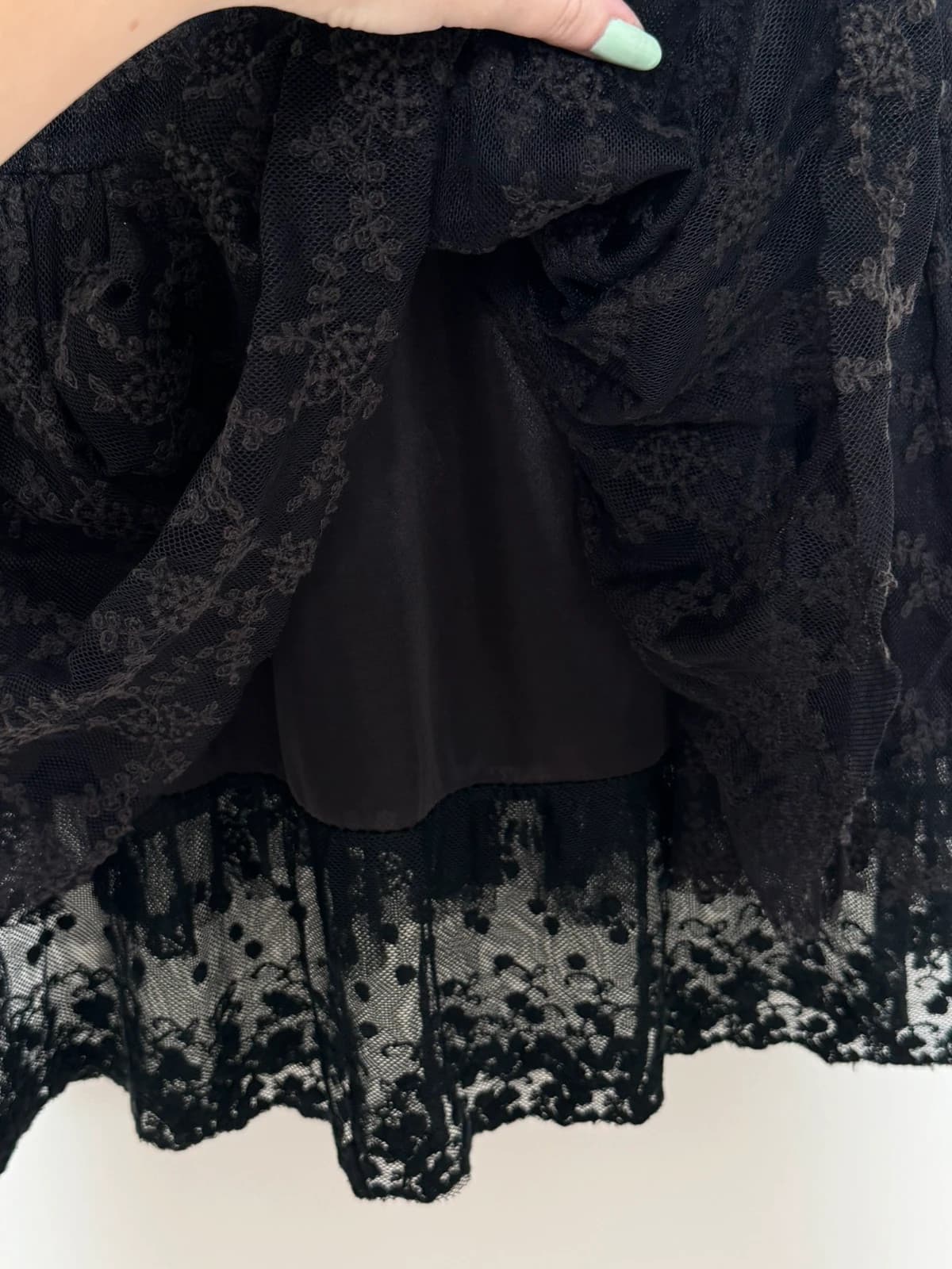 Robe sans manches Molly Bracken noire dentelle taille S - VP2603101 - Photo 4/11