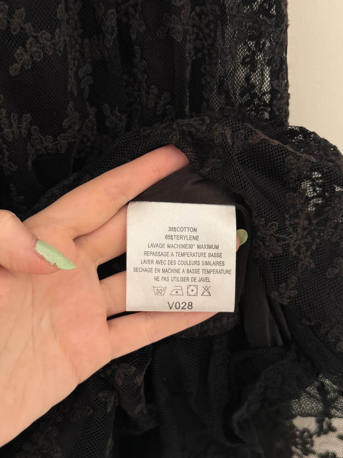 Robe sans manches Molly Bracken noire dentelle taille S - VP2603101 - Photo 5/11