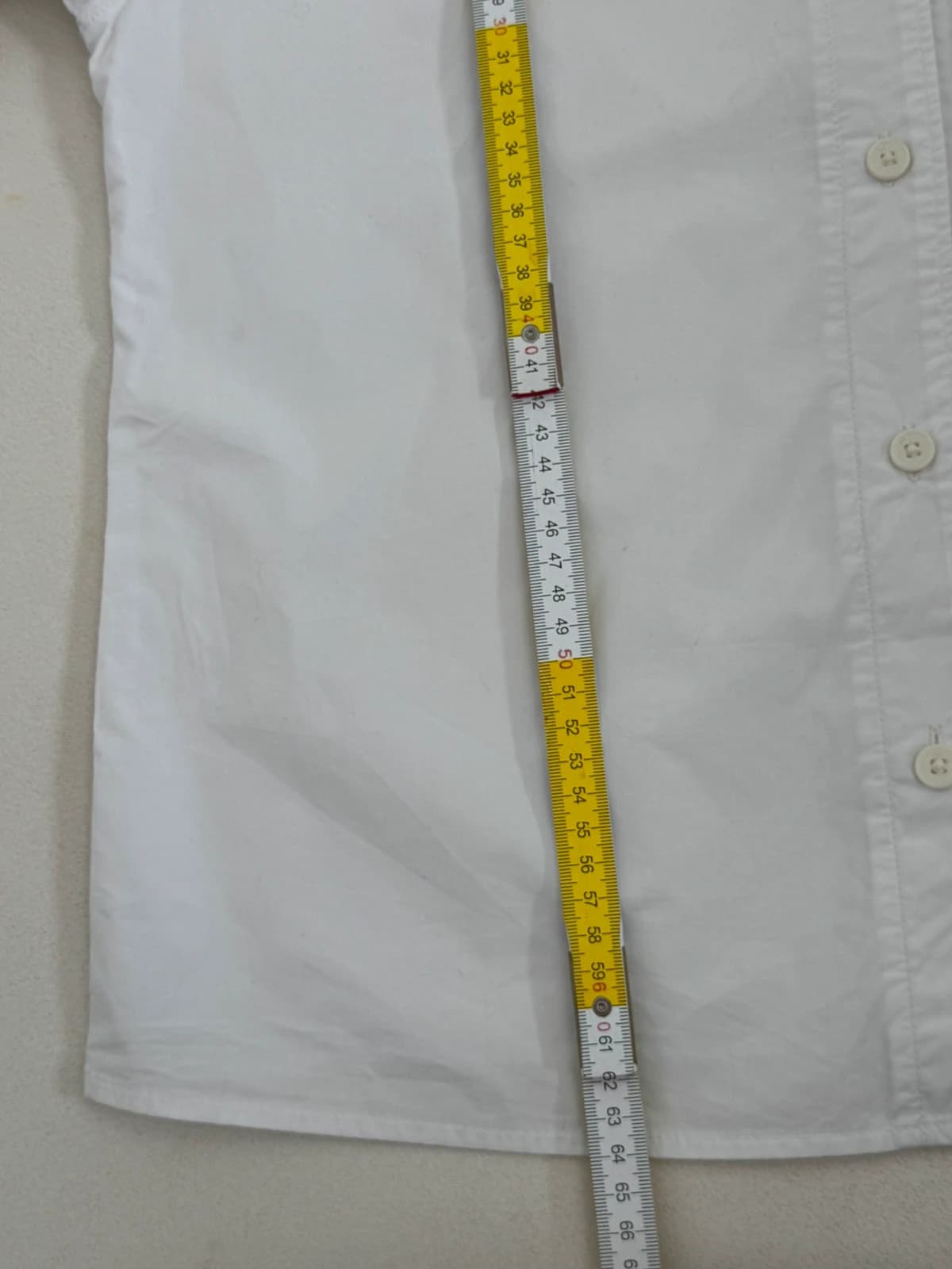Chemise manches courtes Levi's blanche taille S - Photo 12/12