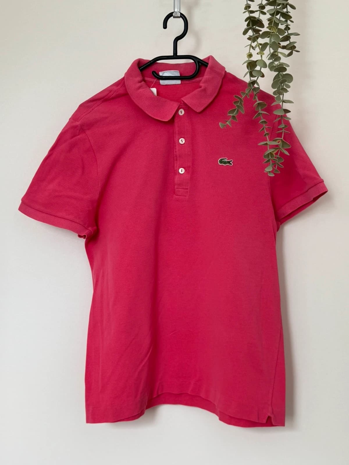 Polo piqué slim fit Lacoste rose fuchsia taille 5/L - PP2603331 - Photo 2/9