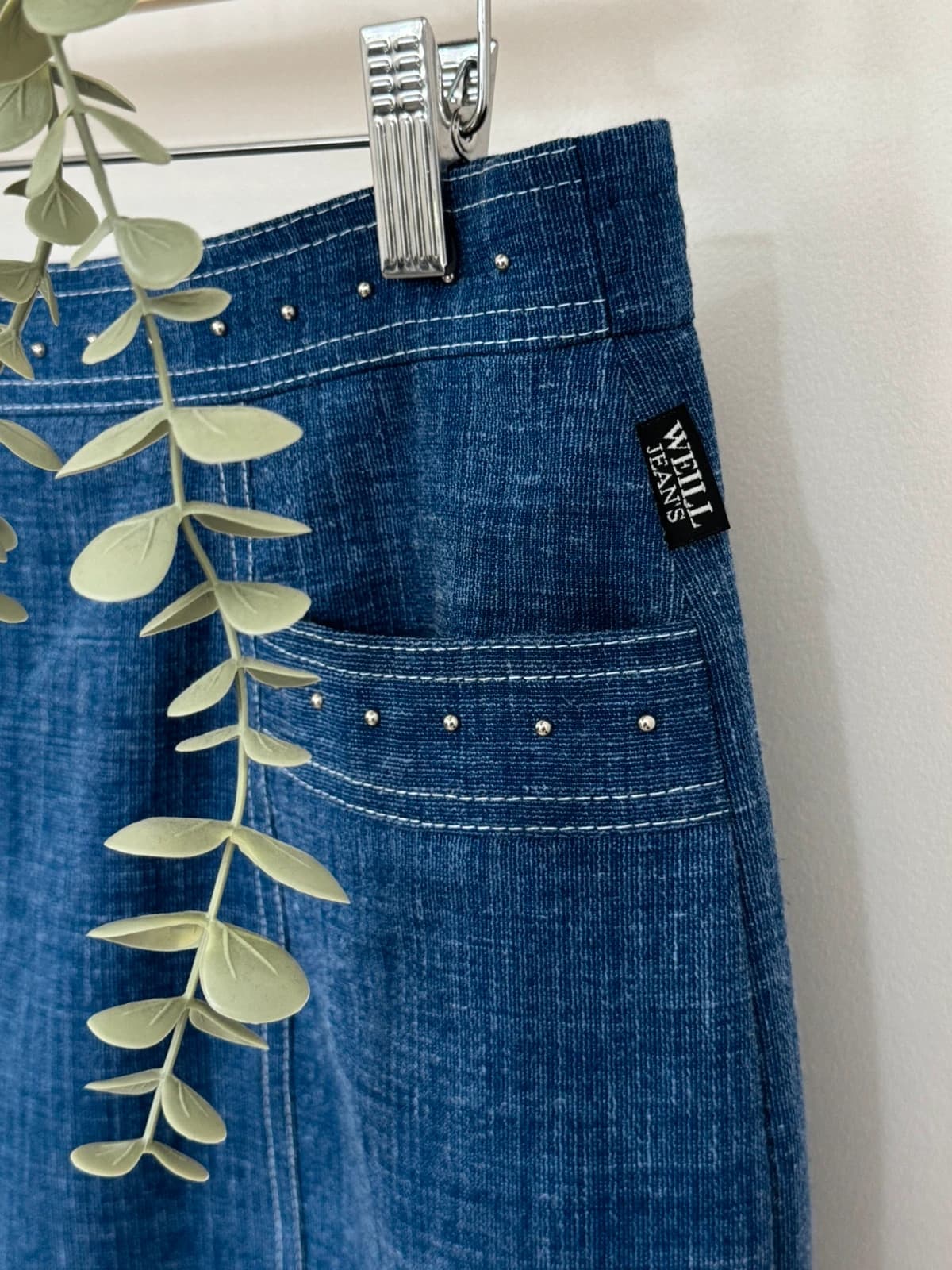 Jupe droite Weill Jeans bleu denim taille 44/XL - Photo 3/10