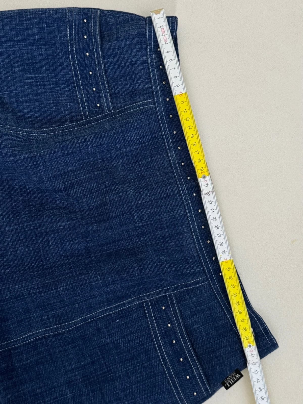 Jupe droite Weill Jeans bleu denim taille 44/XL - Photo 9/10