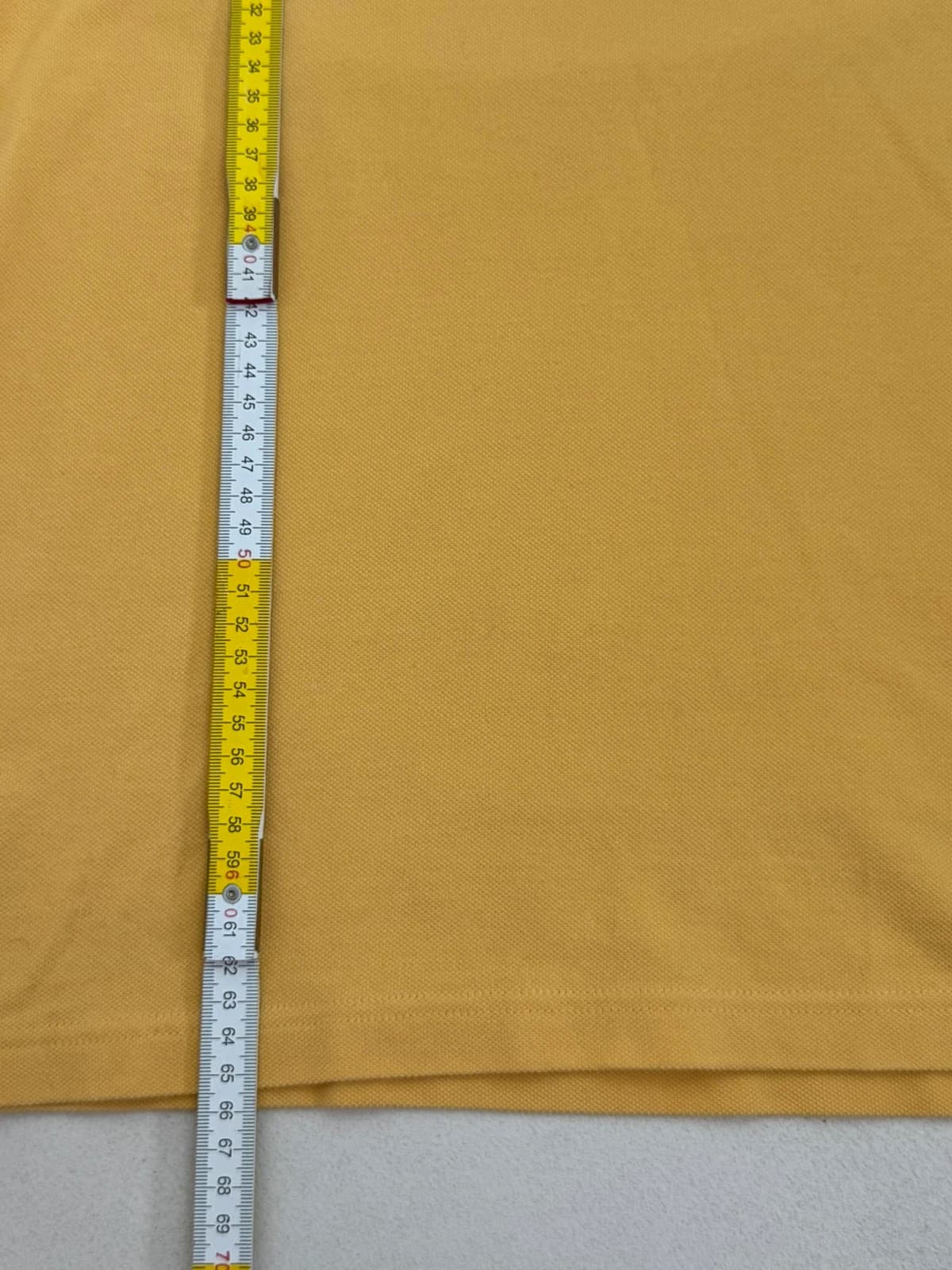 Polo piqué Fred Perry jaune liserés blancs logo brodé taille S - Photo 8/8