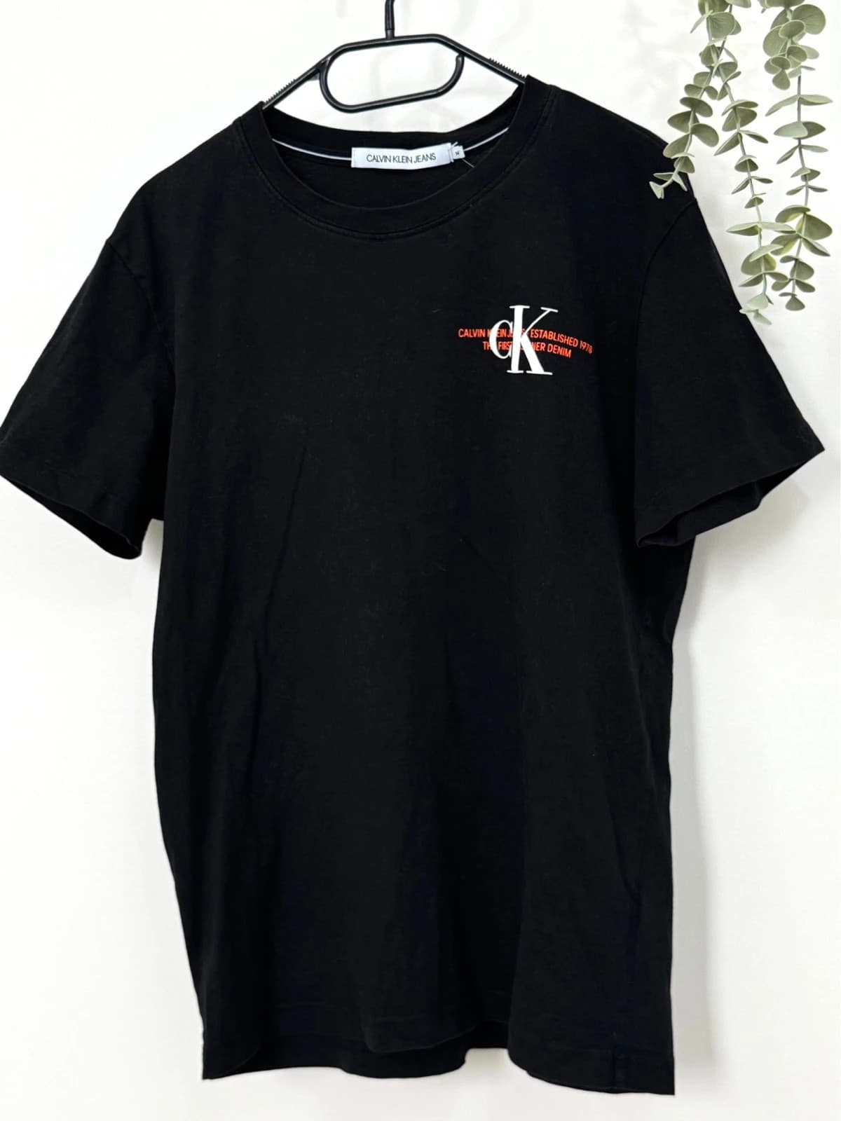 T-shirt Calvin Klein Jeans noir logo dos taille M - FP260329 - Photo 2/9