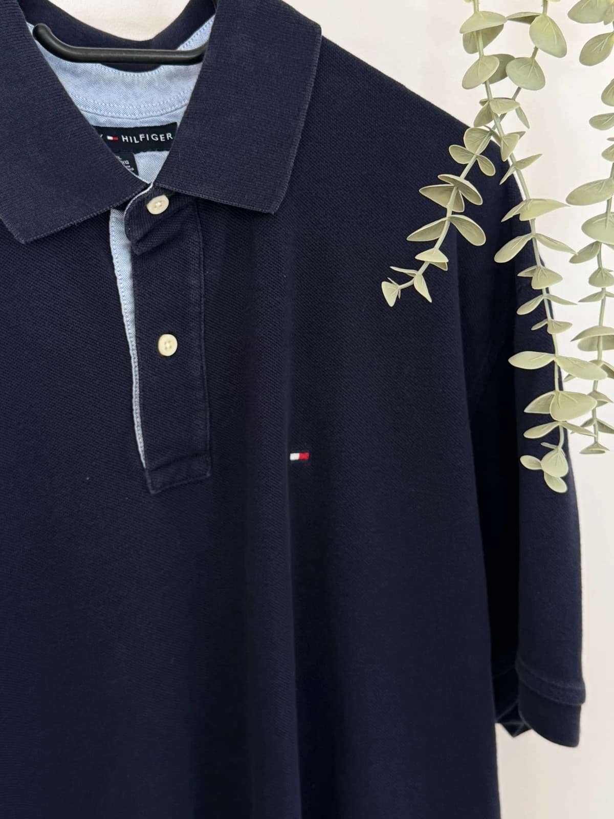Polo piqué Tommy Hilfiger bleu marine taille XL - PP2603397 - Photo 6/9