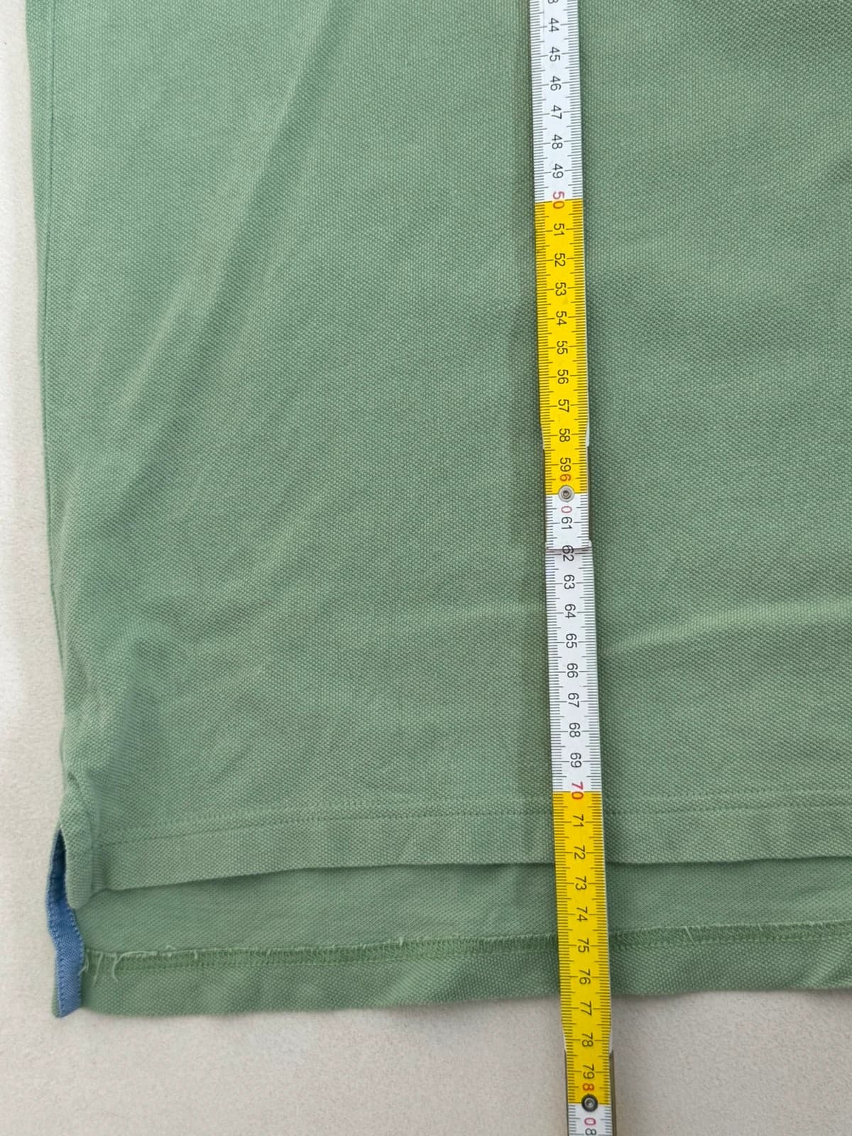 Polo piqué Tommy Hilfiger vert sauge taille XL - PP2603249 - Photo 9/9
