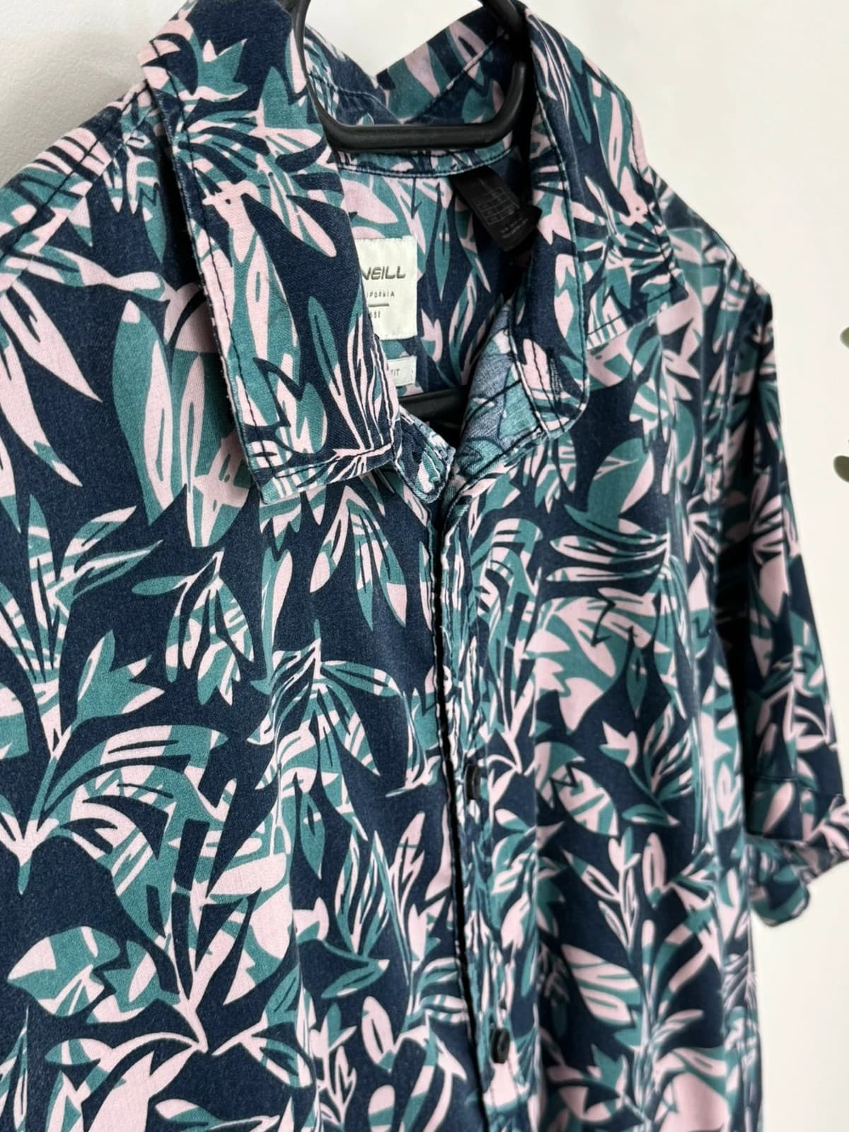 Chemise manches courtes regular fit O'Neill tropical bleu rose taille M - DN260442 - Photo 7/9