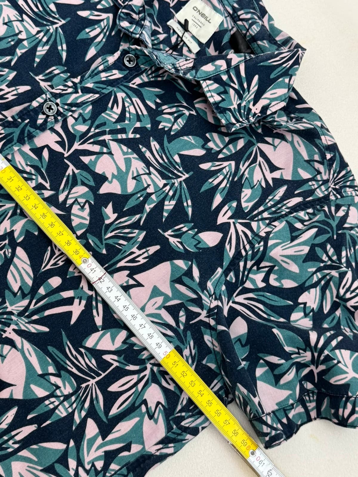 Chemise manches courtes regular fit O'Neill tropical bleu rose taille M - DN260442 - Photo 9/9