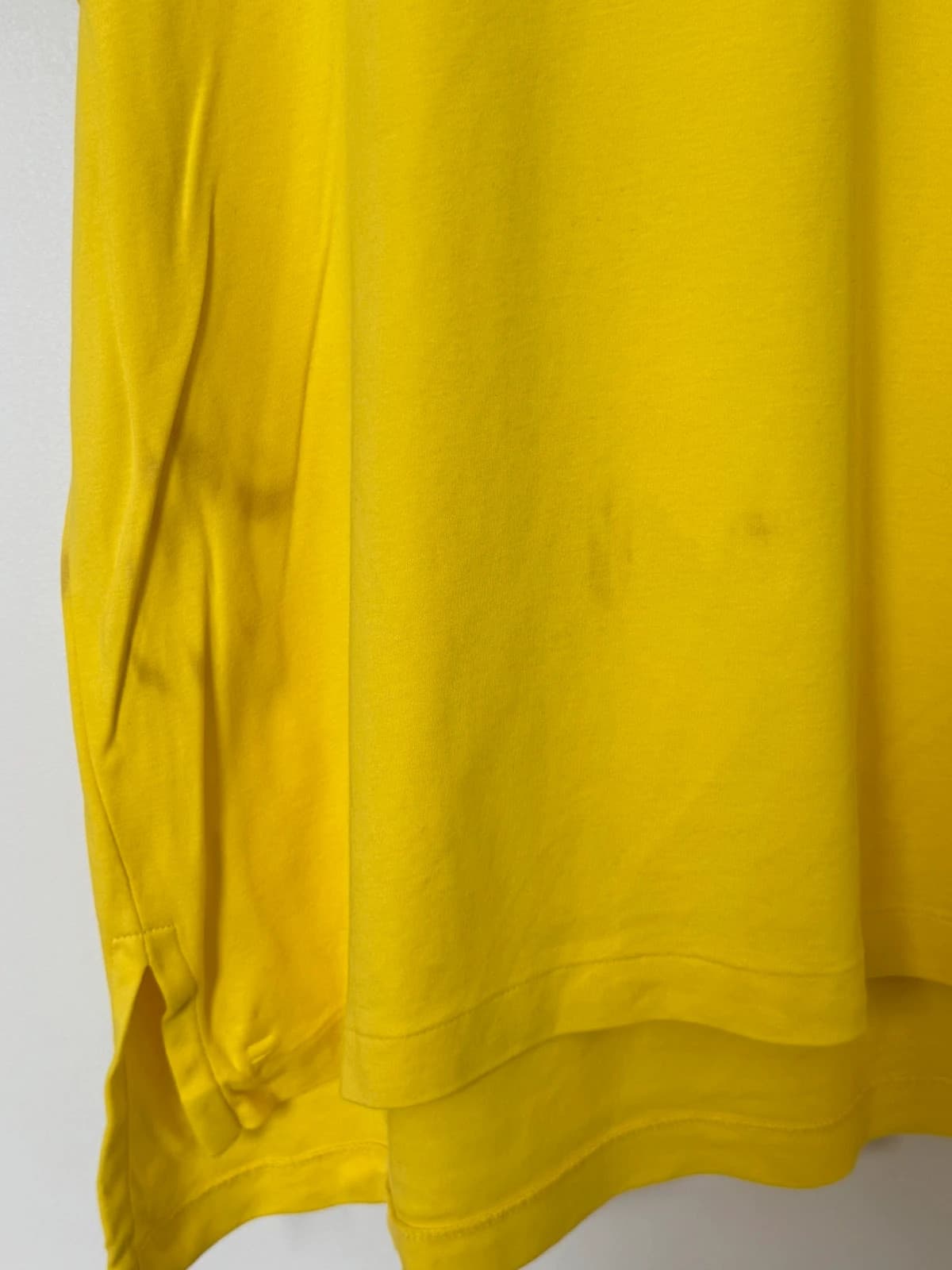 Polo Pima Soft Touch logo premium Polo Ralph Lauren jaune taille M - PP2603375 - Photo 3/10