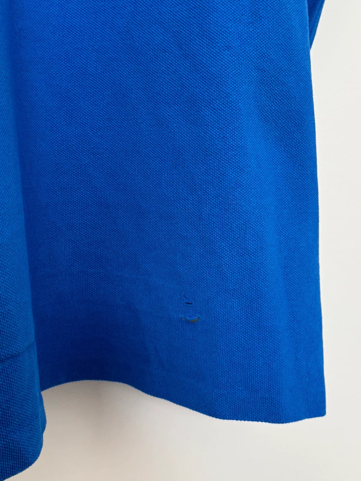 Polo piqué custom fit Polo Ralph Lauren bleu roi taille L - PP2603312 - Photo 7/9