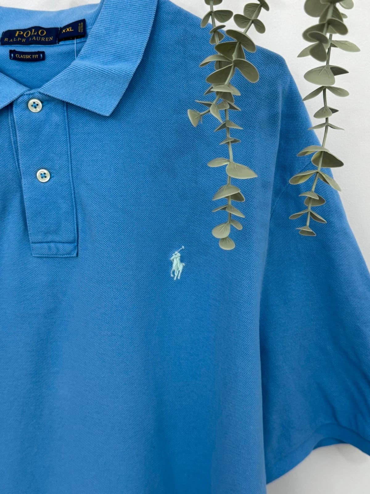 Polo piqué classic fit Polo Ralph Lauren bleu ciel taille XXL - PP2603311 - Photo 3/9