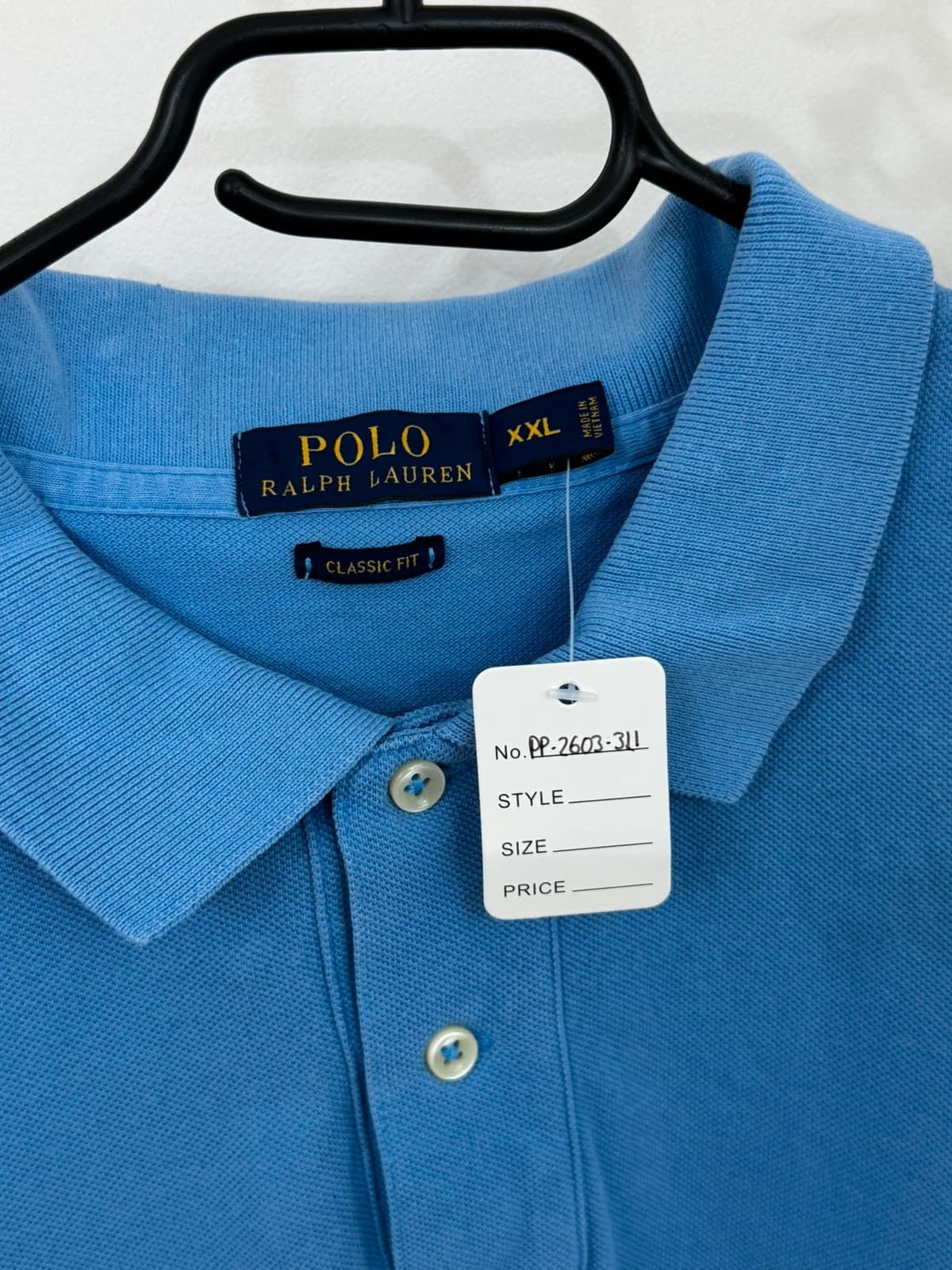 Polo piqué classic fit Polo Ralph Lauren bleu ciel taille XXL - PP2603311 - Photo 7/9