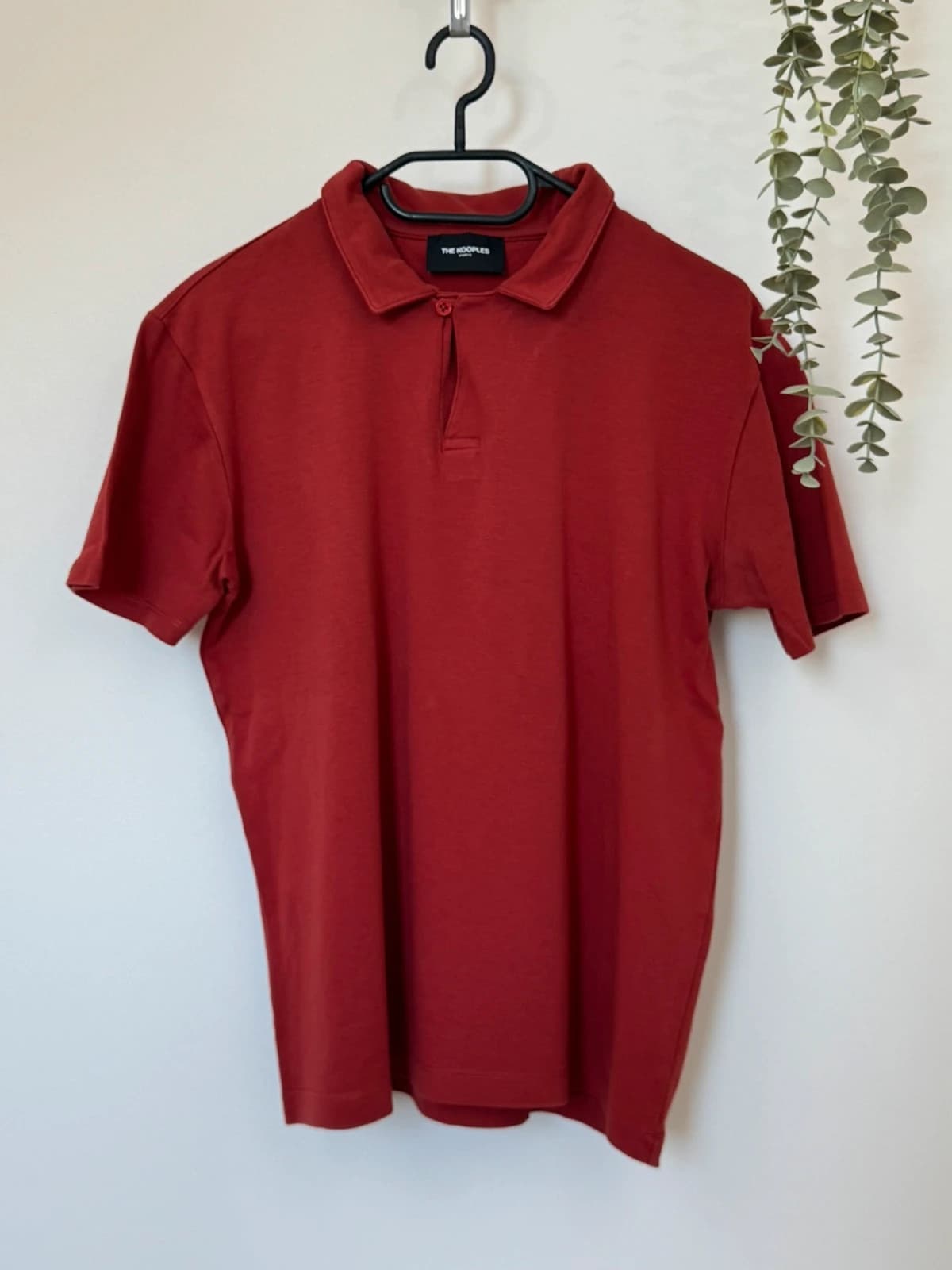 Polo jersey The Kooples rouge brique taille S - Photo 2/6