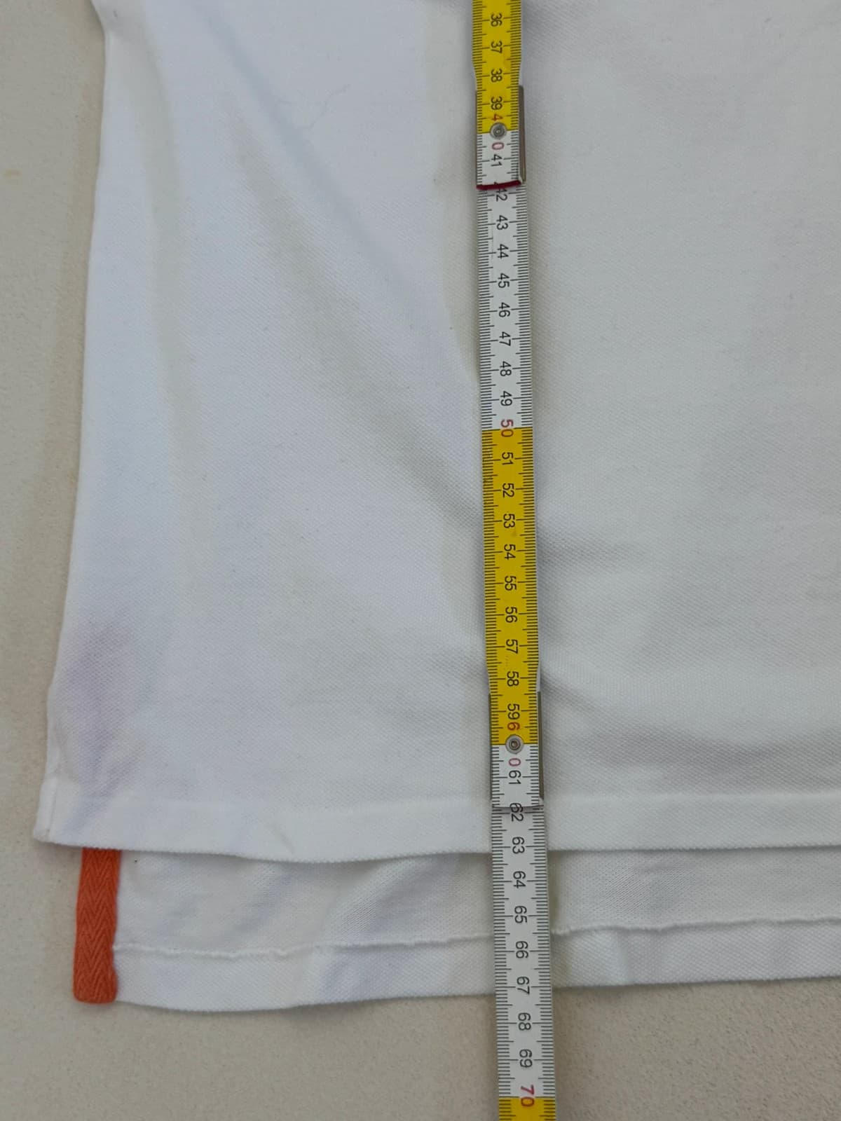 Polo piqué custom fit Polo Ralph Lauren blanc USA taille M - PP2603355 - Photo 9/9