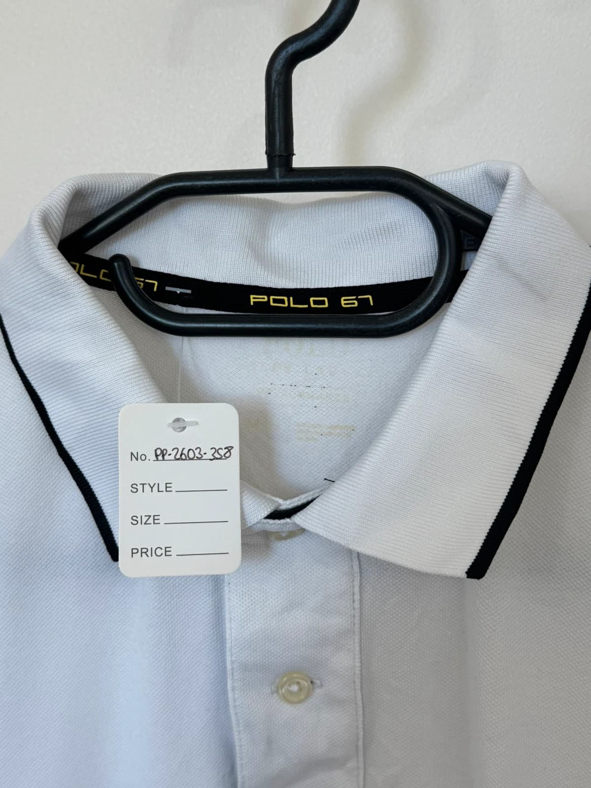 Polo performance Big Pony Polo Ralph Lauren blanc logo 67 taille M - PP2603258 - Photo 3/10