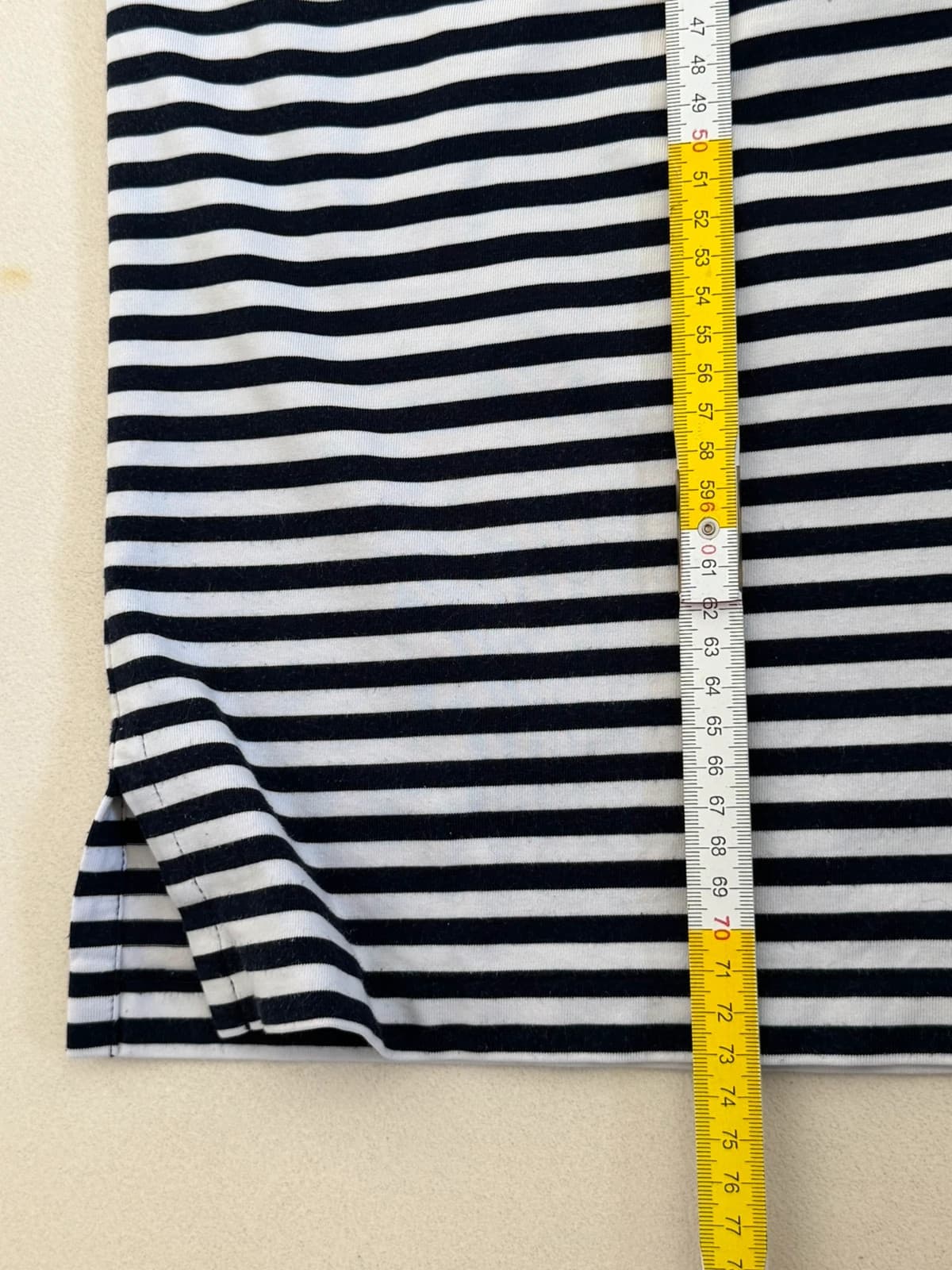 Polo golf rayé performance Polo Ralph Lauren bleu blanc taille M - PP2603283 - Photo 8/8