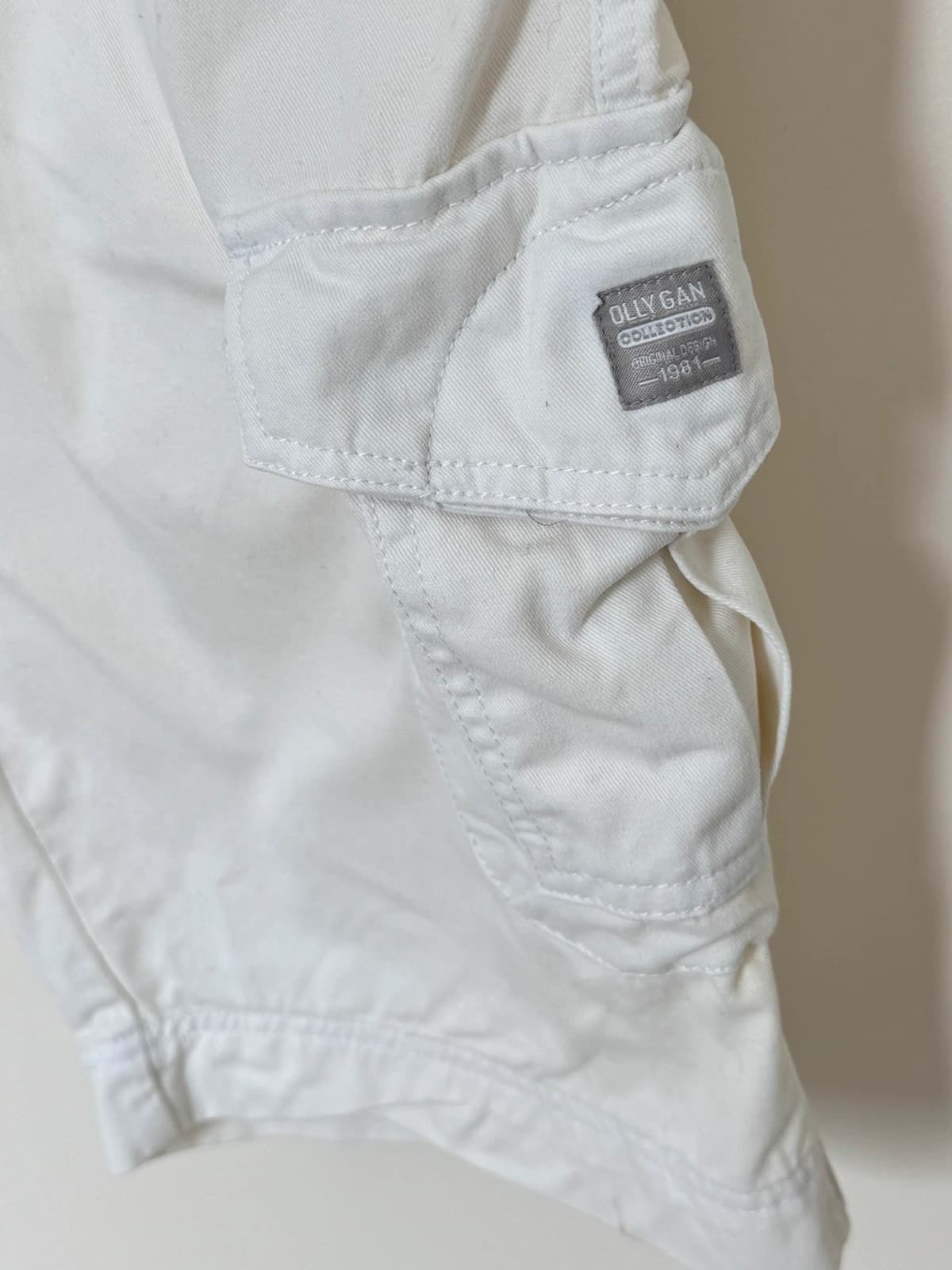 Bermuda cargo Olly Gan blanc cassé taille 44/L - Photo 3/10