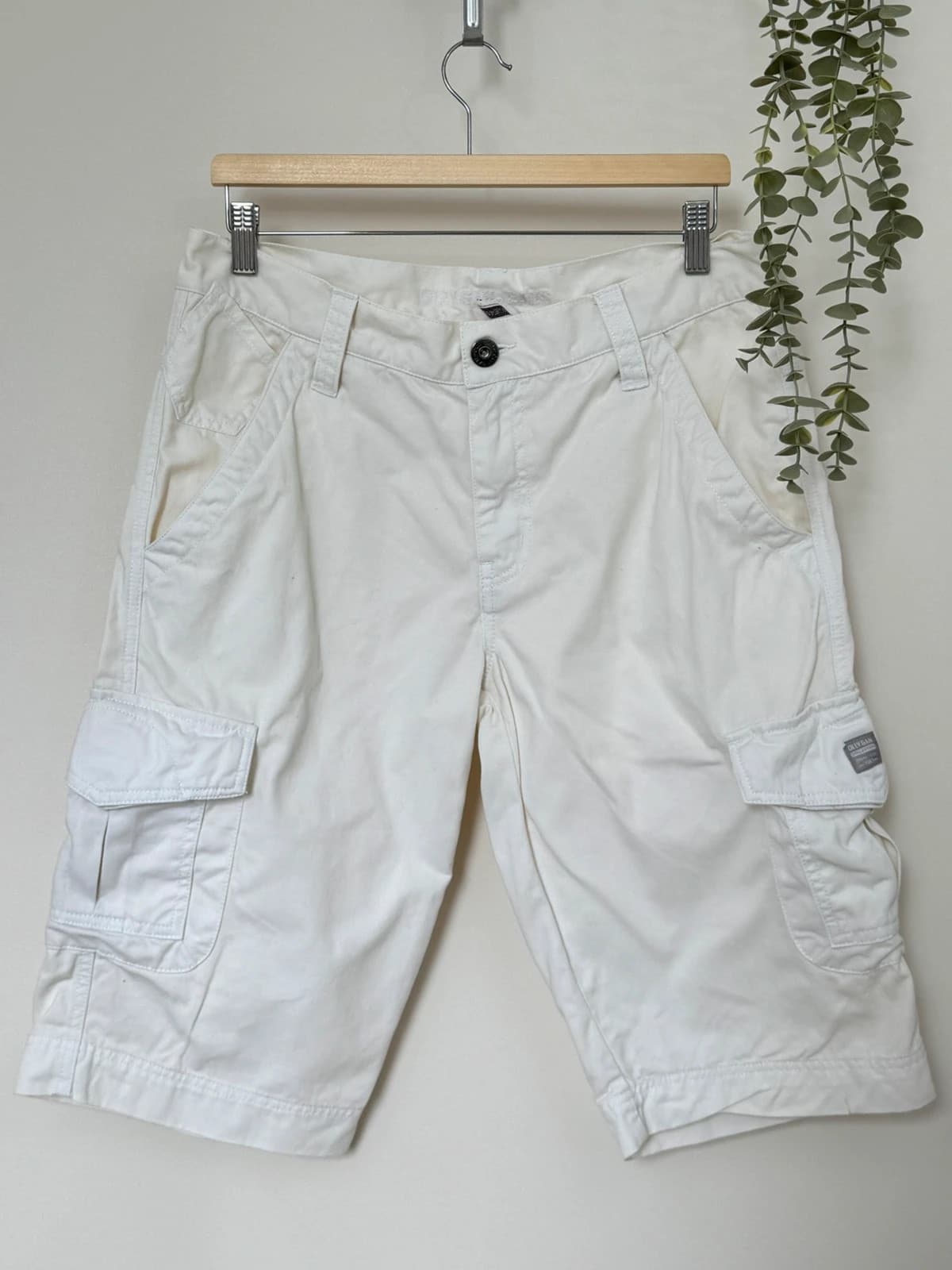 Bermuda cargo Olly Gan blanc cassé taille 44/L - Photo 2/10