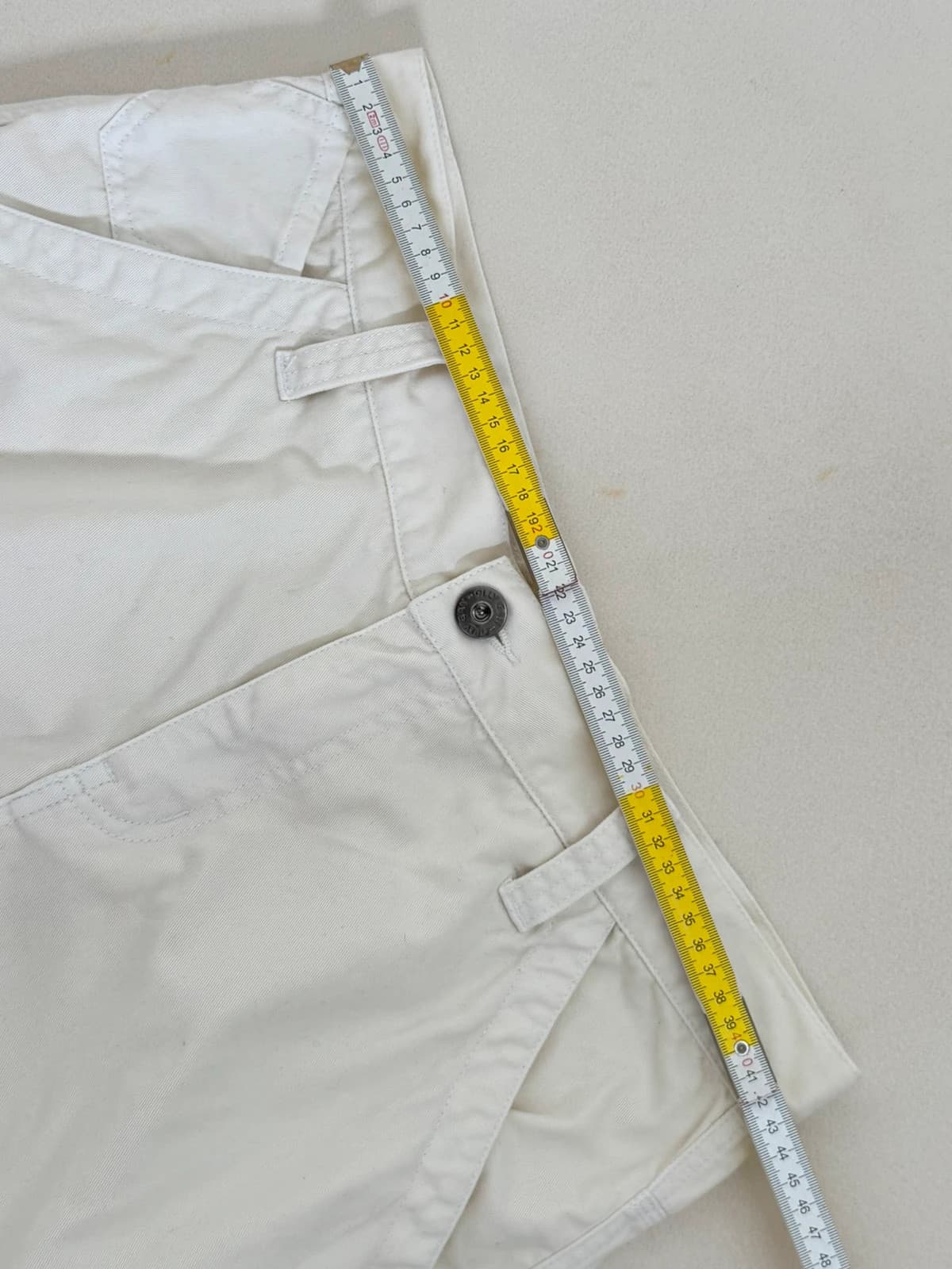 Bermuda cargo Olly Gan blanc cassé taille 44/L - Photo 9/10