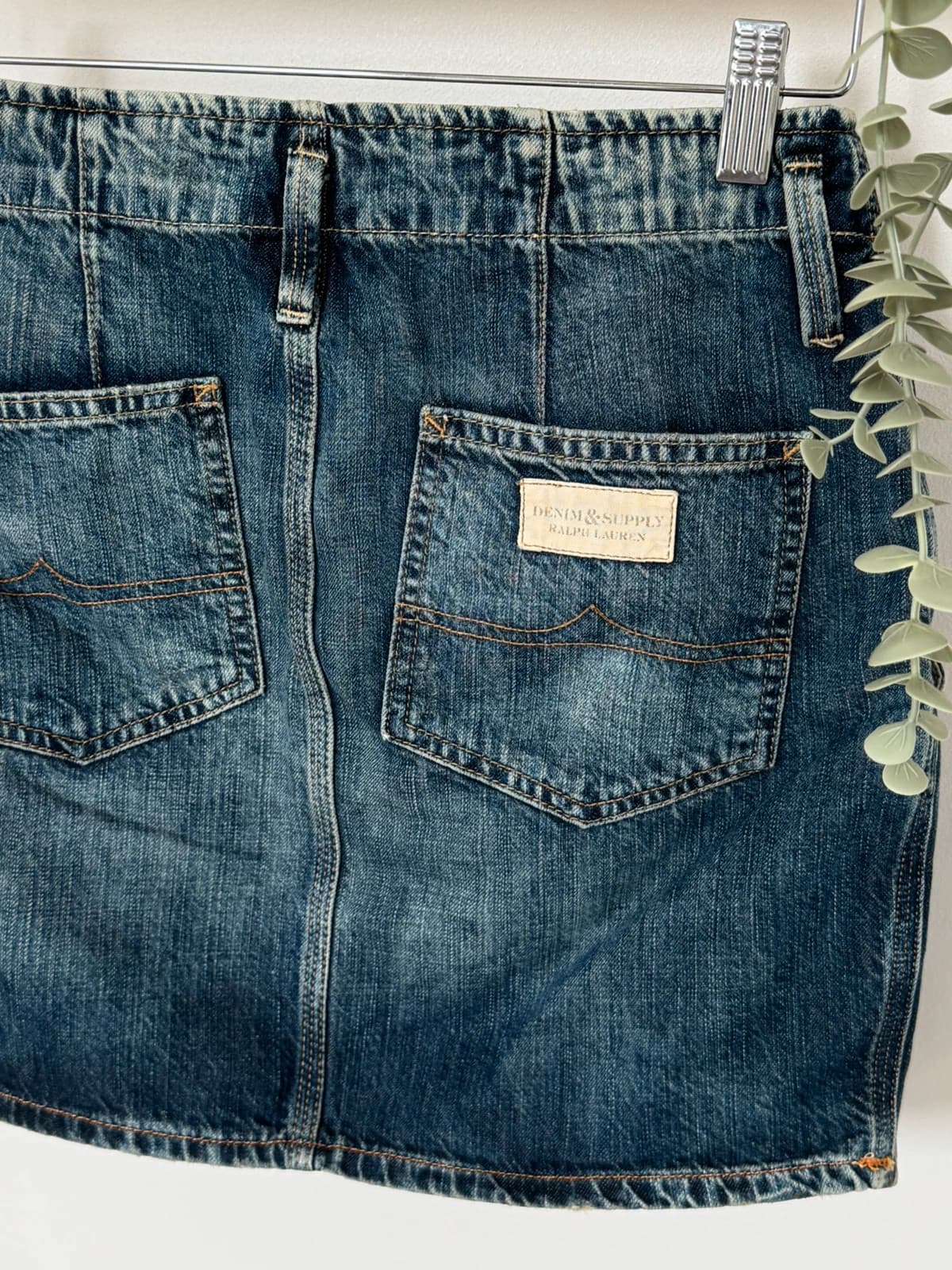 Jupe en jean Denim & Supply bleue taille 26/XS - Photo 5/11