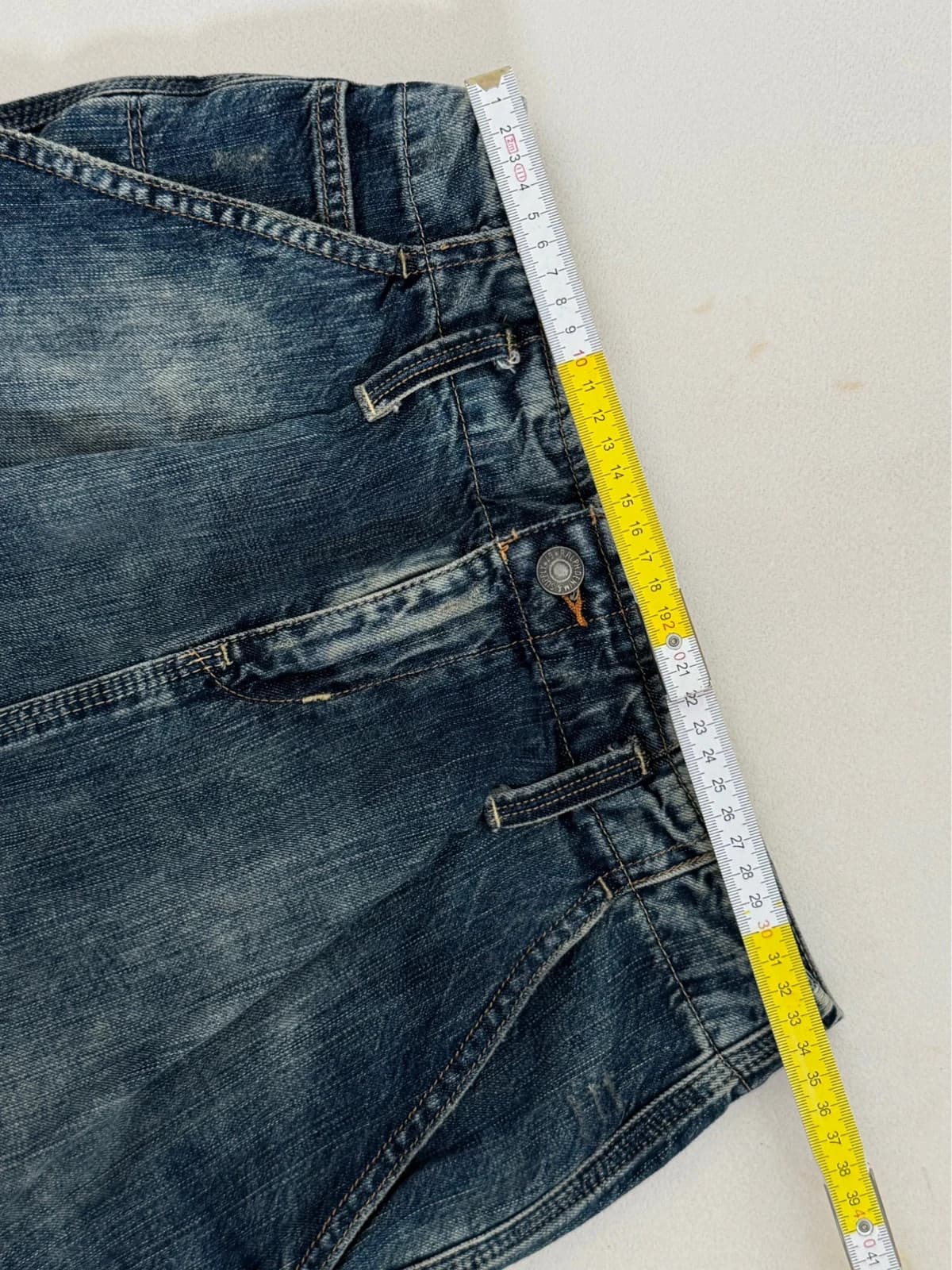Jupe en jean Denim & Supply bleue taille 26/XS - Photo 10/11