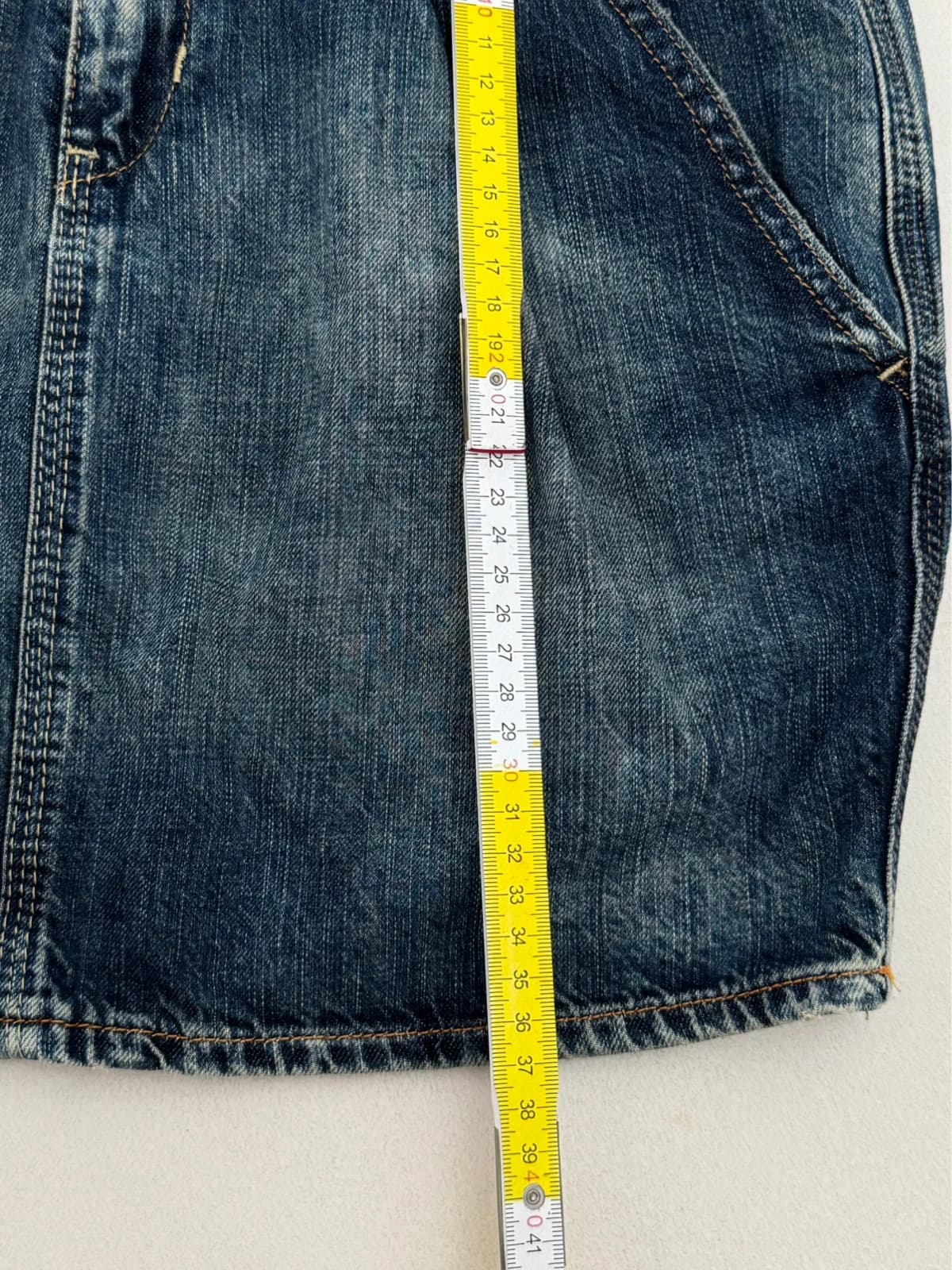 Jupe en jean Denim & Supply bleue taille 26/XS - Photo 11/11